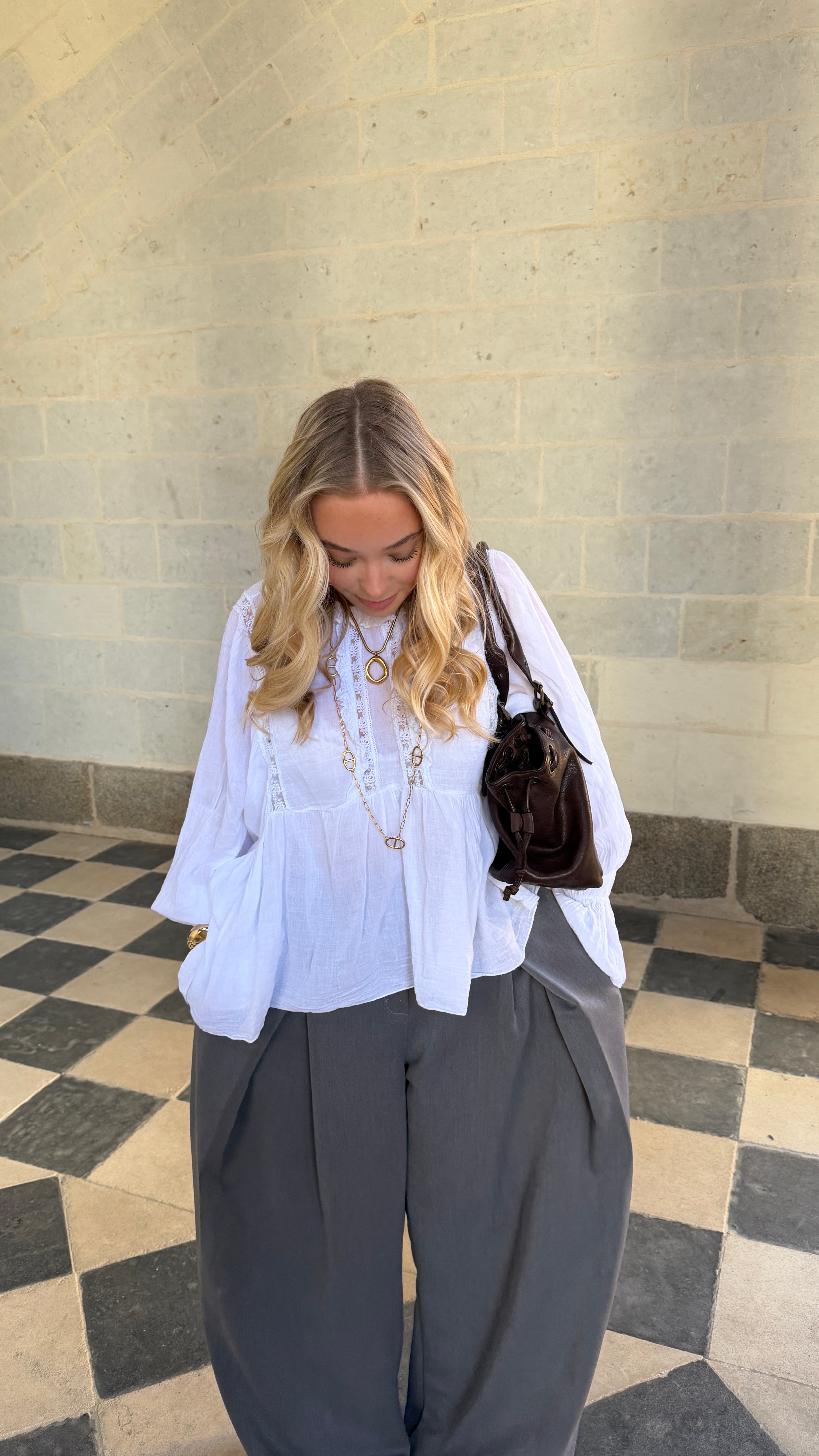 Blouse blanche HÉRITAGE🇮🇹