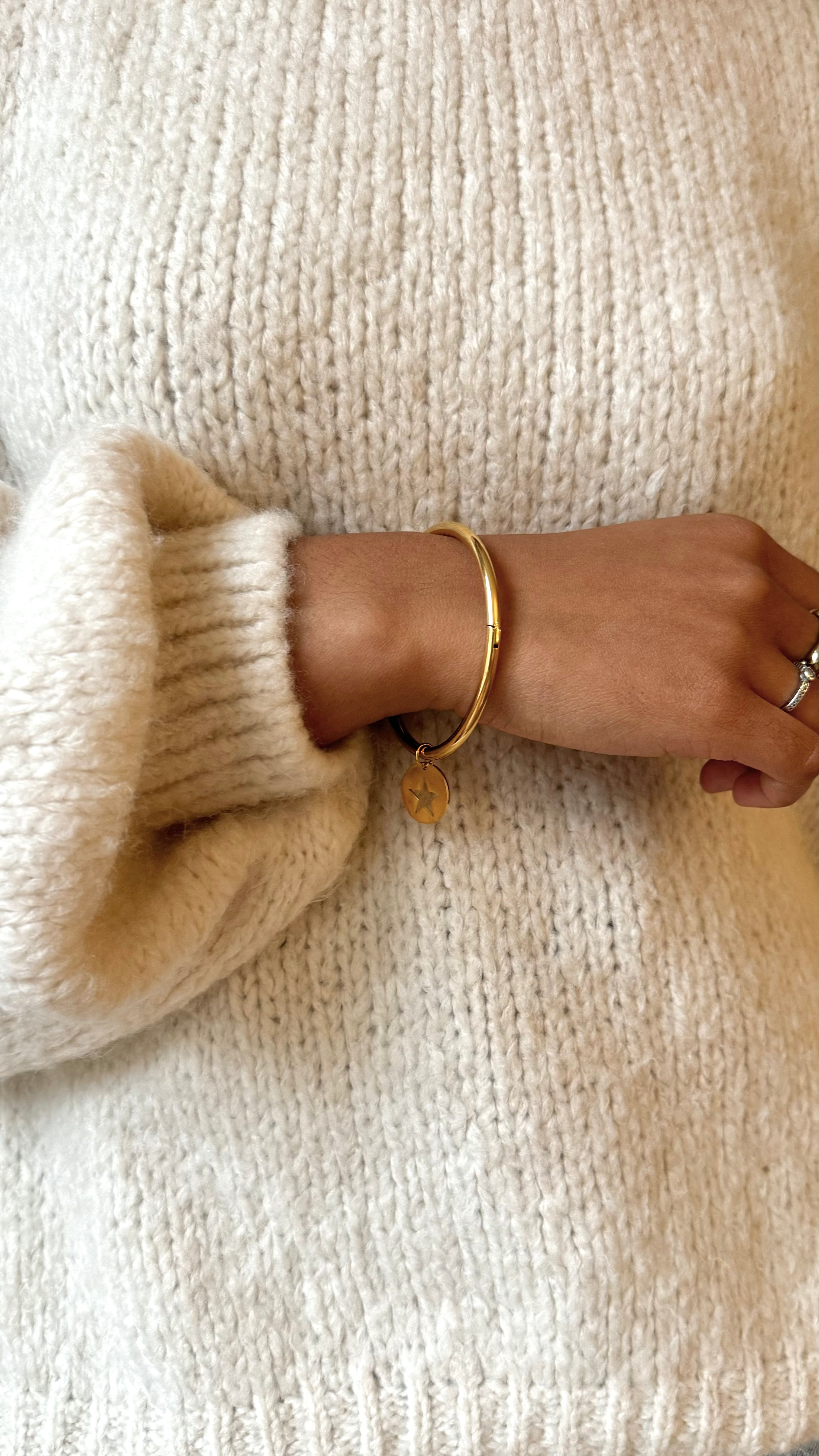 Bracelet Doré ÉTOILE