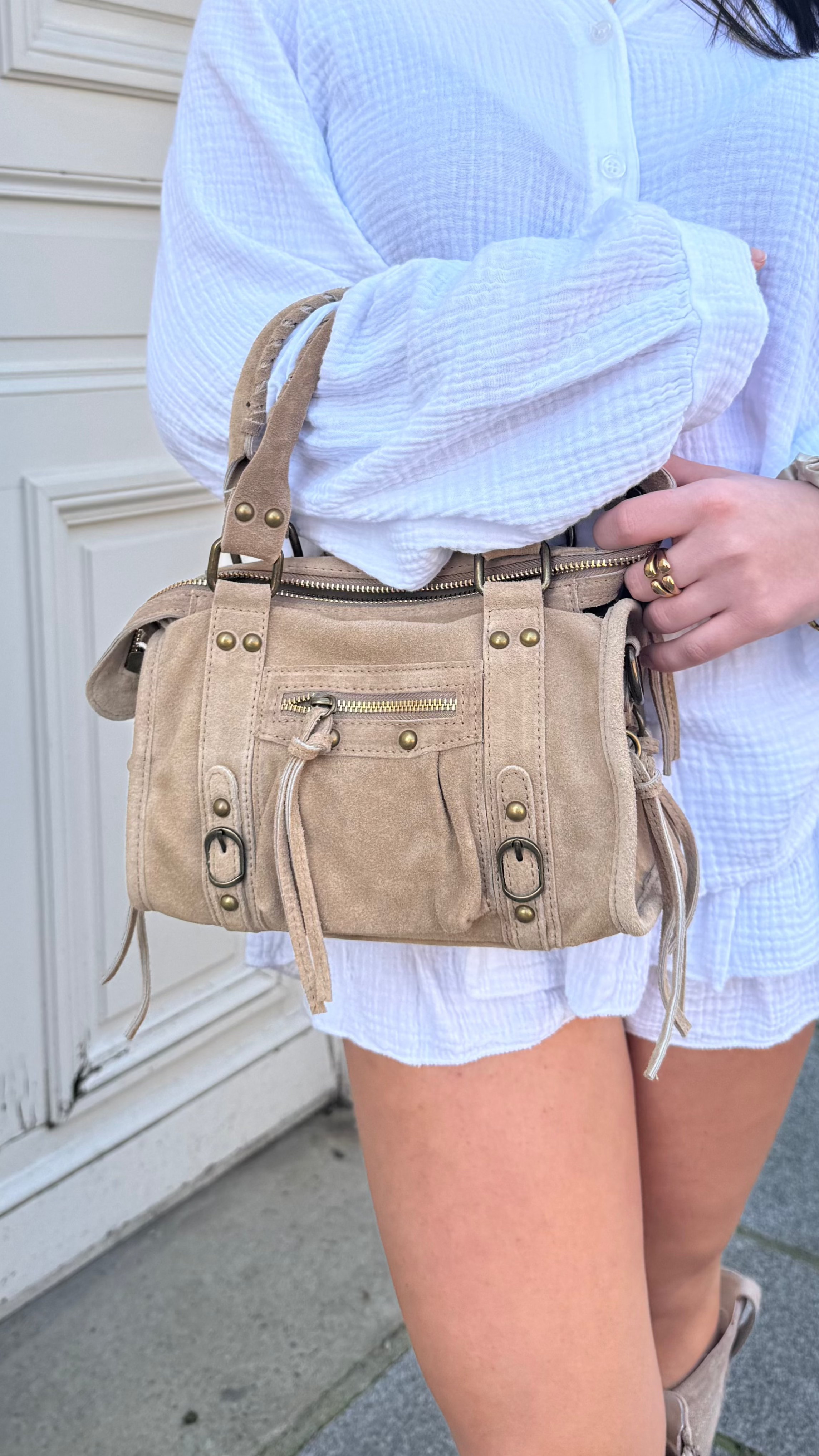 Sac DOLCE small daim 🇮🇹