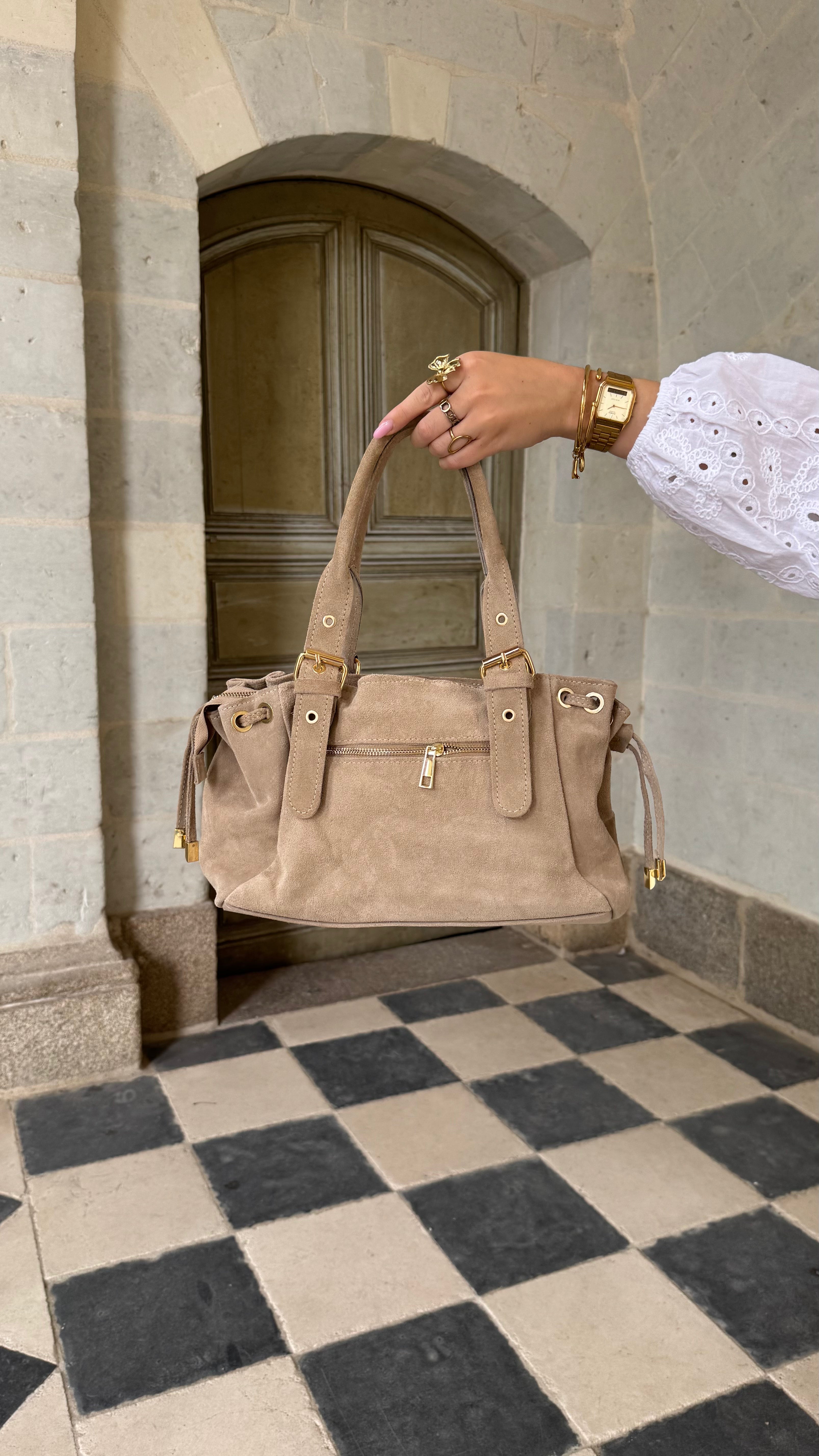 Sac Cuir daim GIGI 🇮🇹