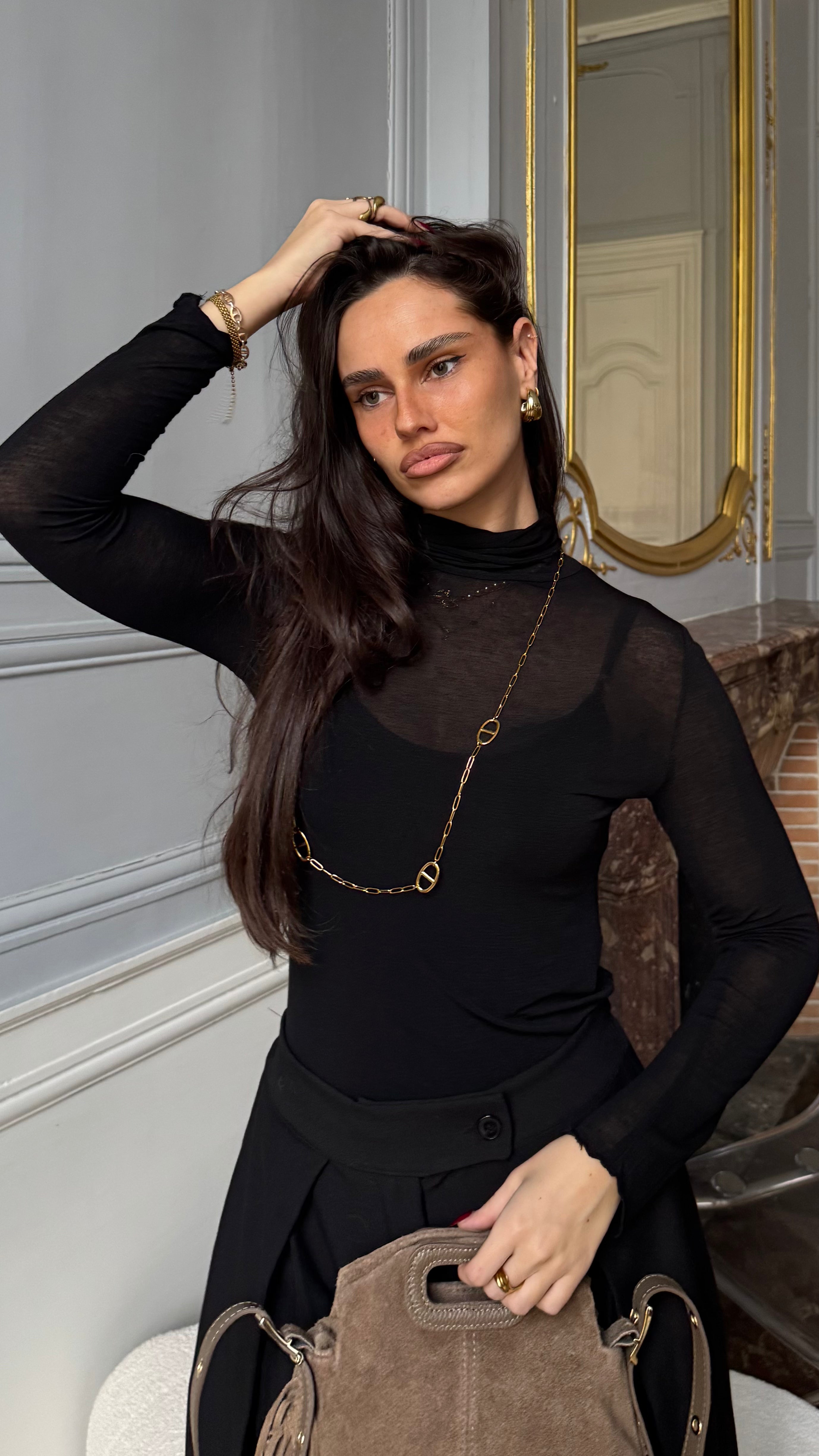 Top Col Roulé MIMI