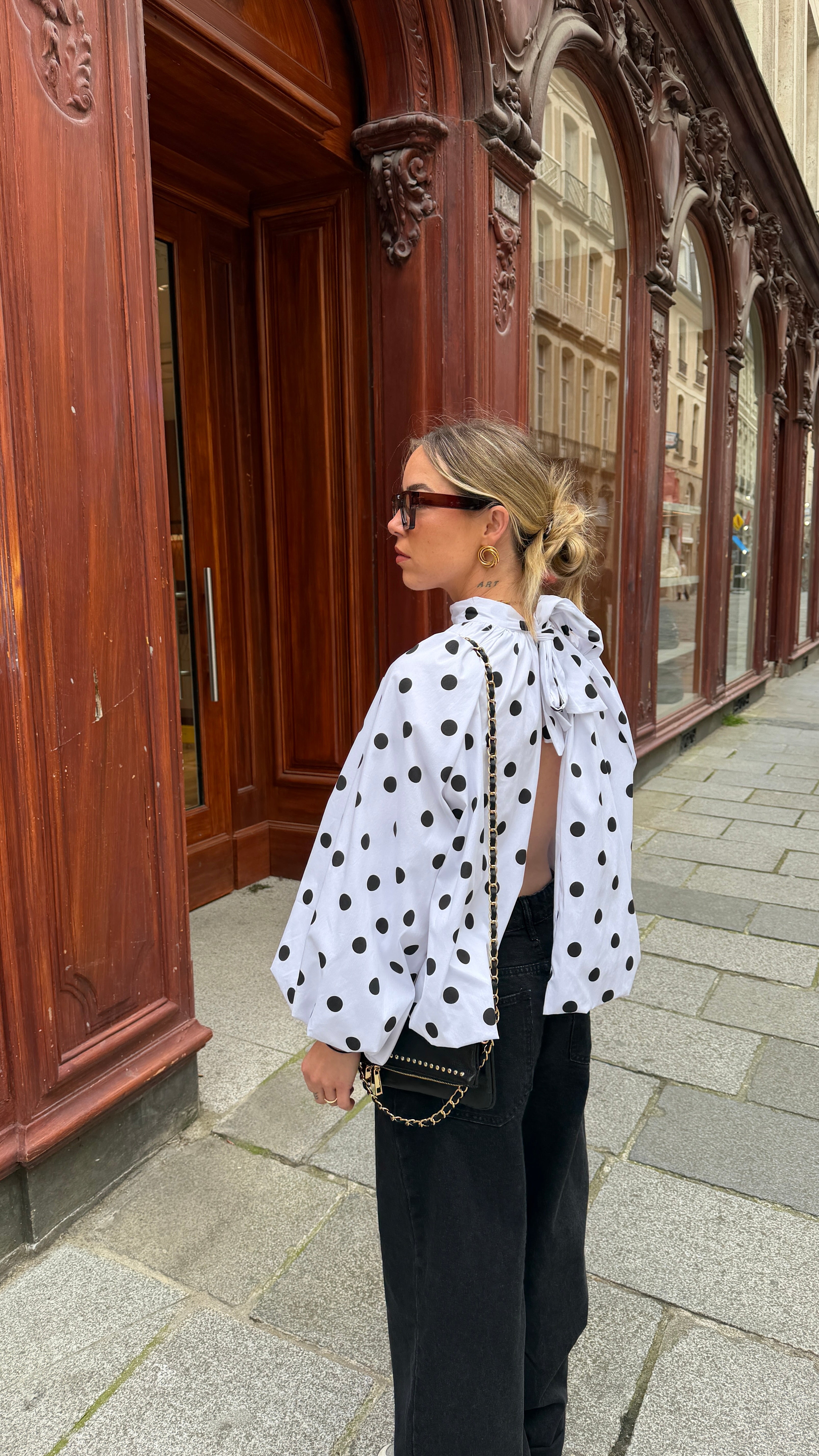 Blouse à pois POLINA 🇮🇹