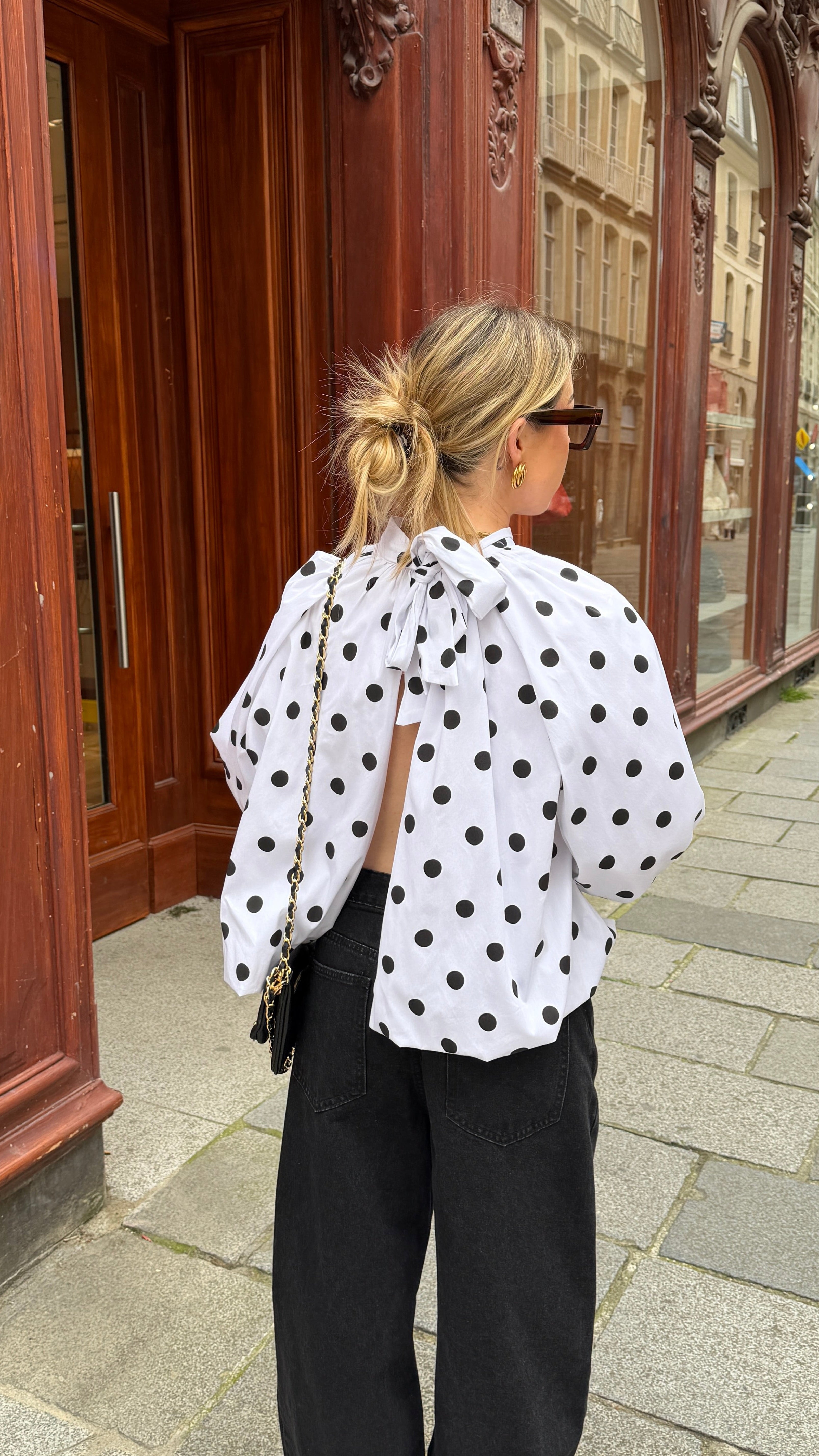 Blouse à pois POLINA 🇮🇹