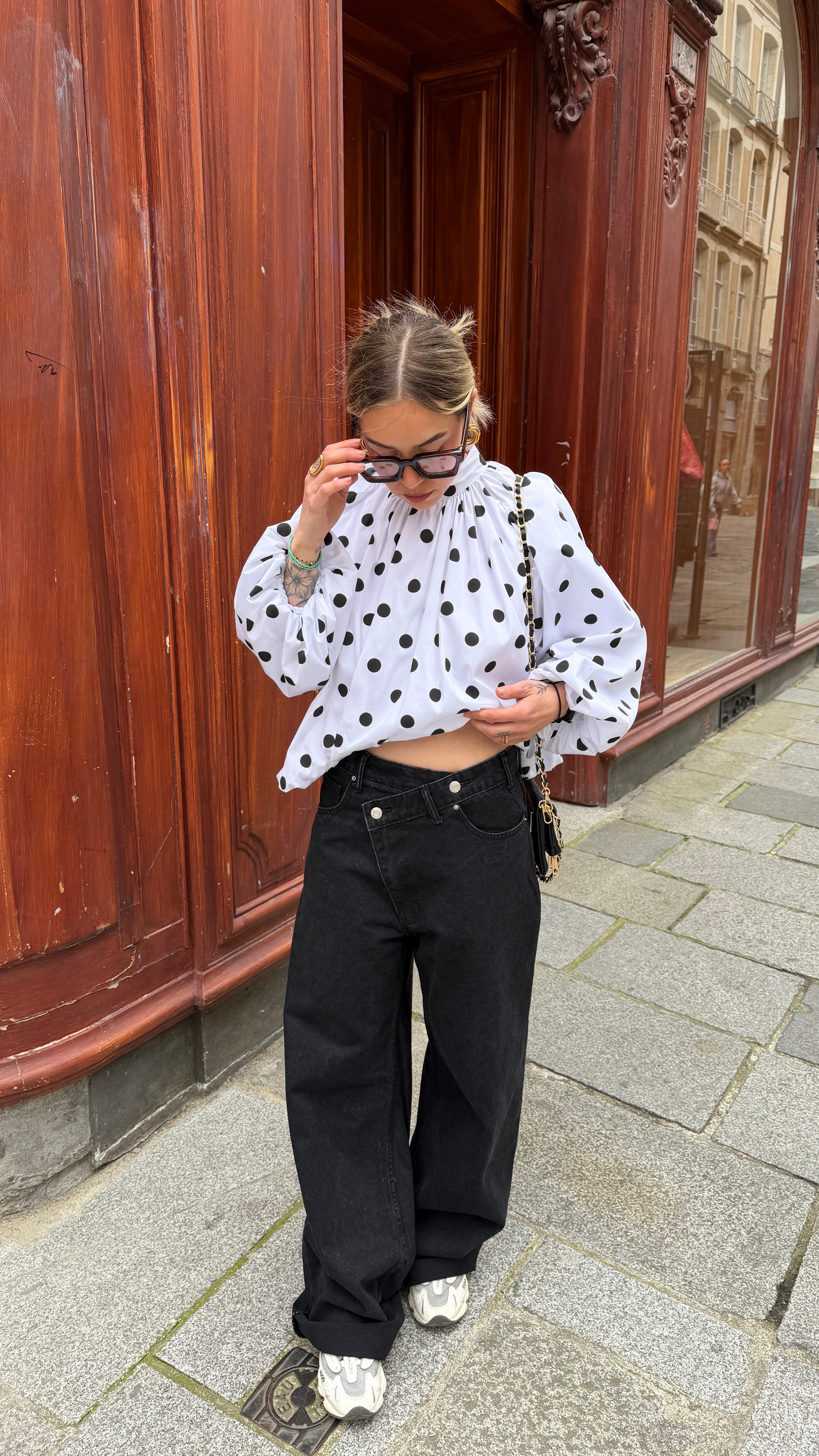 Blouse à pois POLINA 🇮🇹