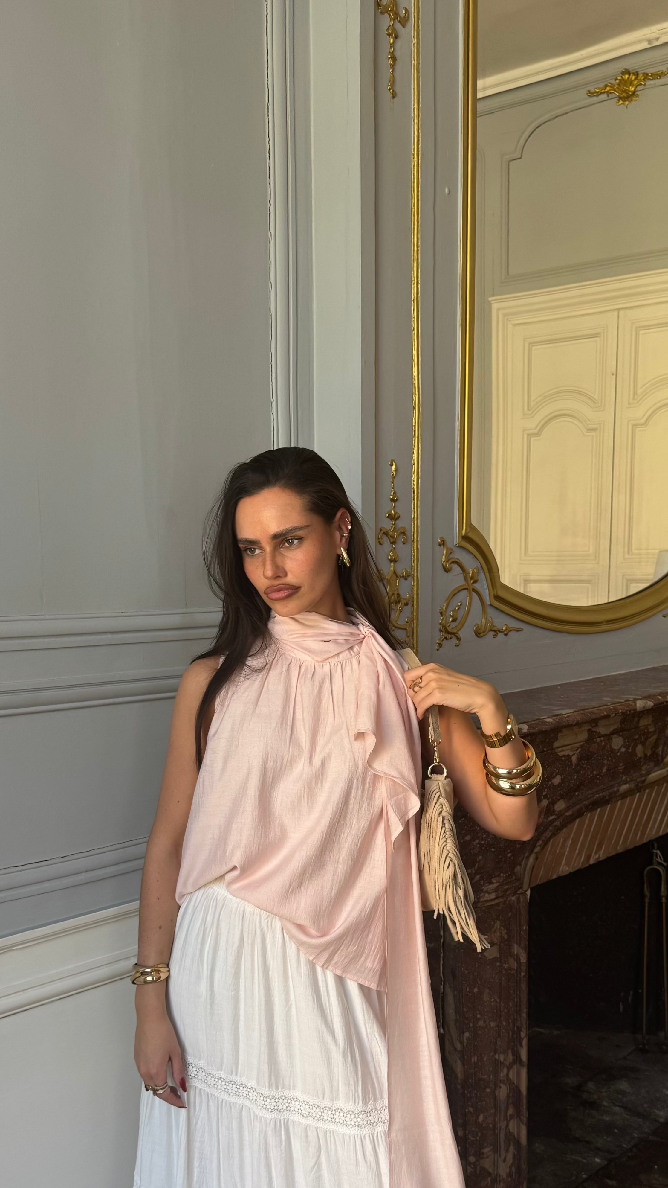 Top Écharpe LYS