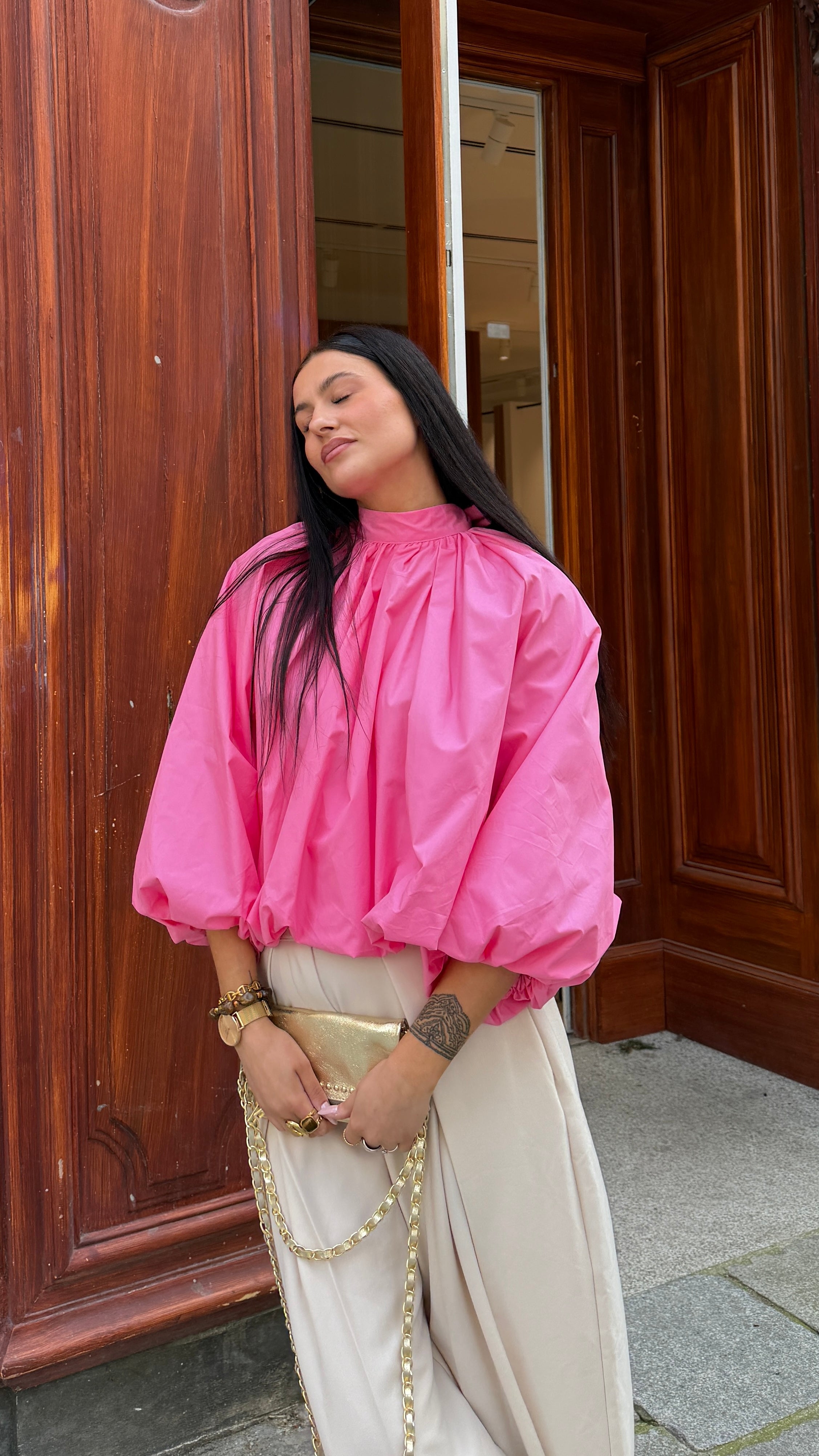 Blouse unie POLINA 🇮🇹