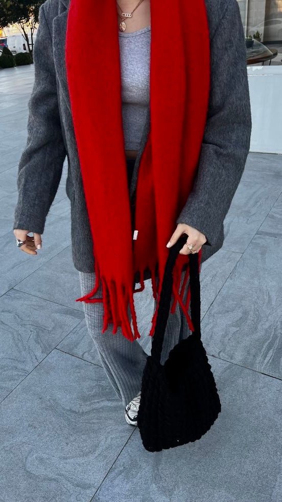 Écharpe TEDY rouge