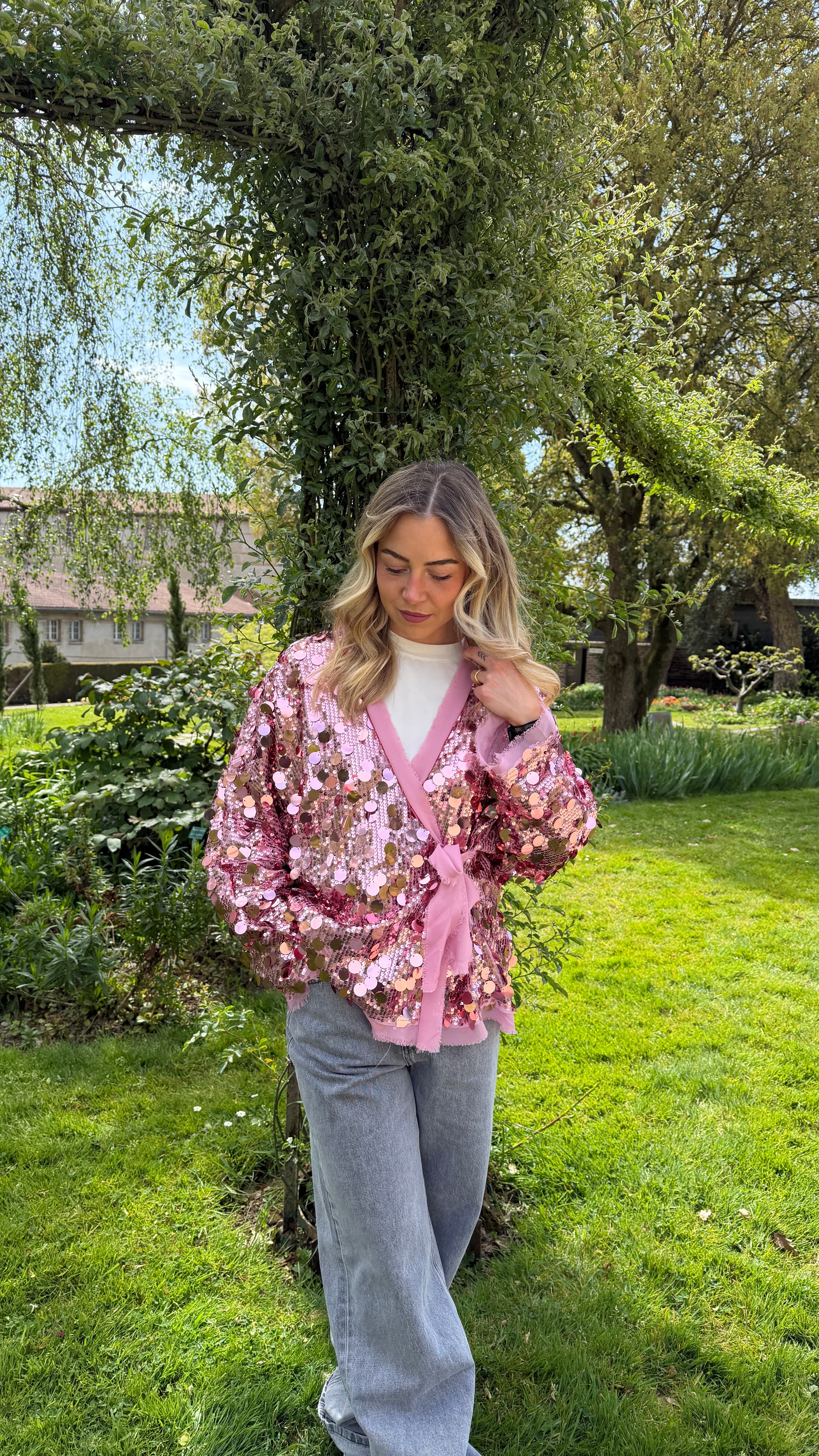 Kimono à sequins IBIZA