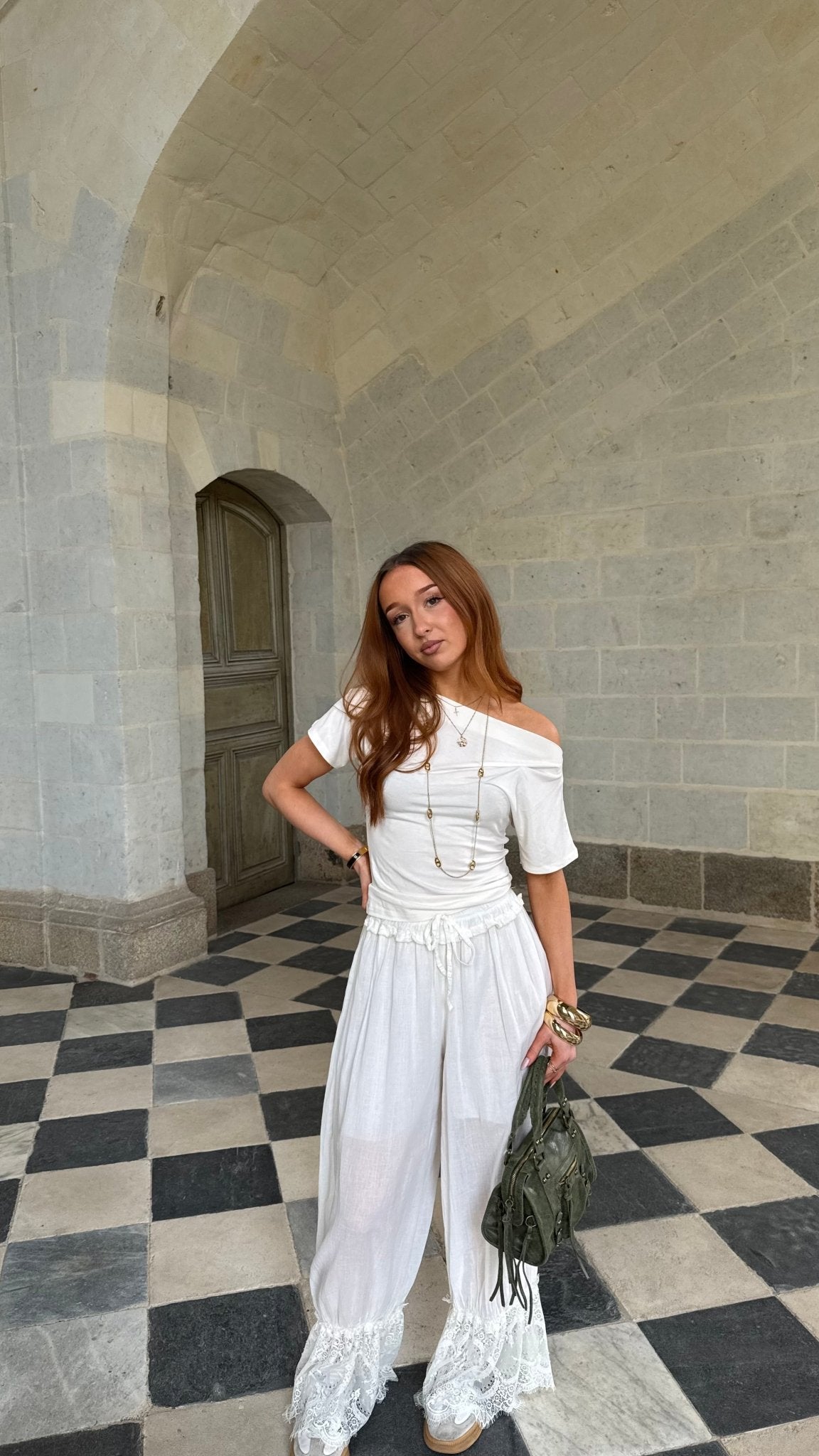 Pantalon Blanc RIVAGE 🇮🇹