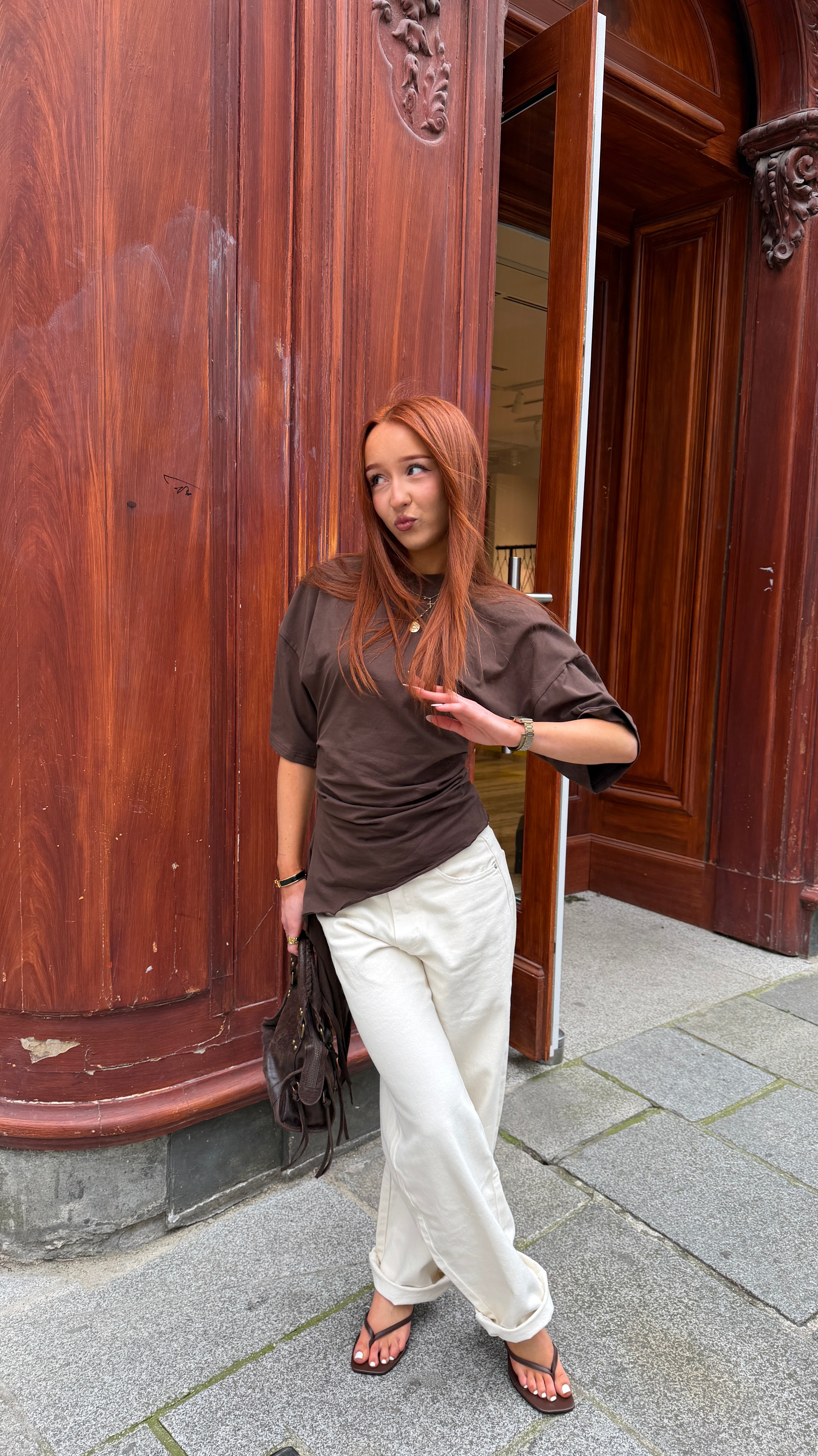 T-shirt asymétrique NOTTING