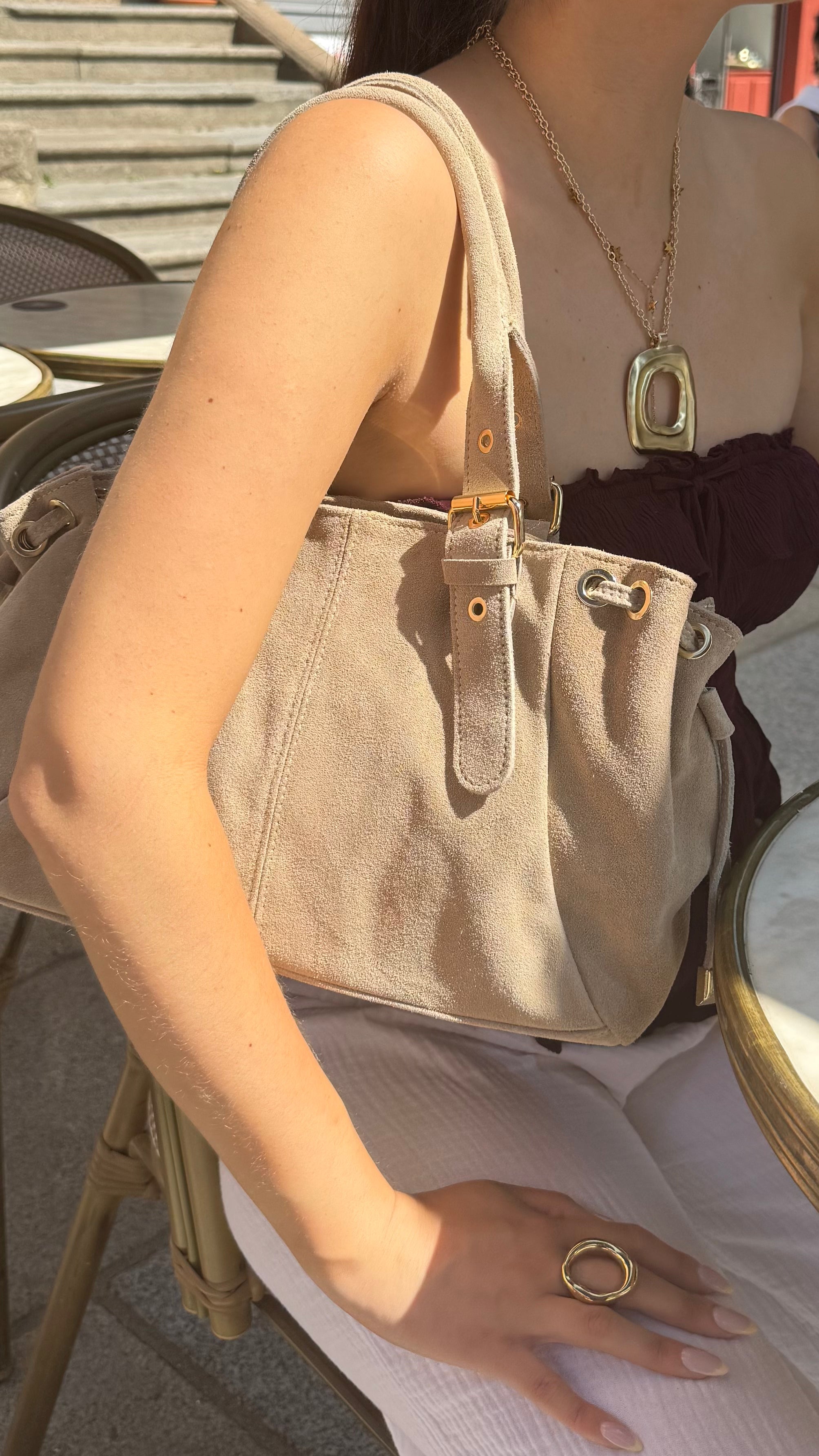 Sac Cuir daim GIGI 🇮🇹