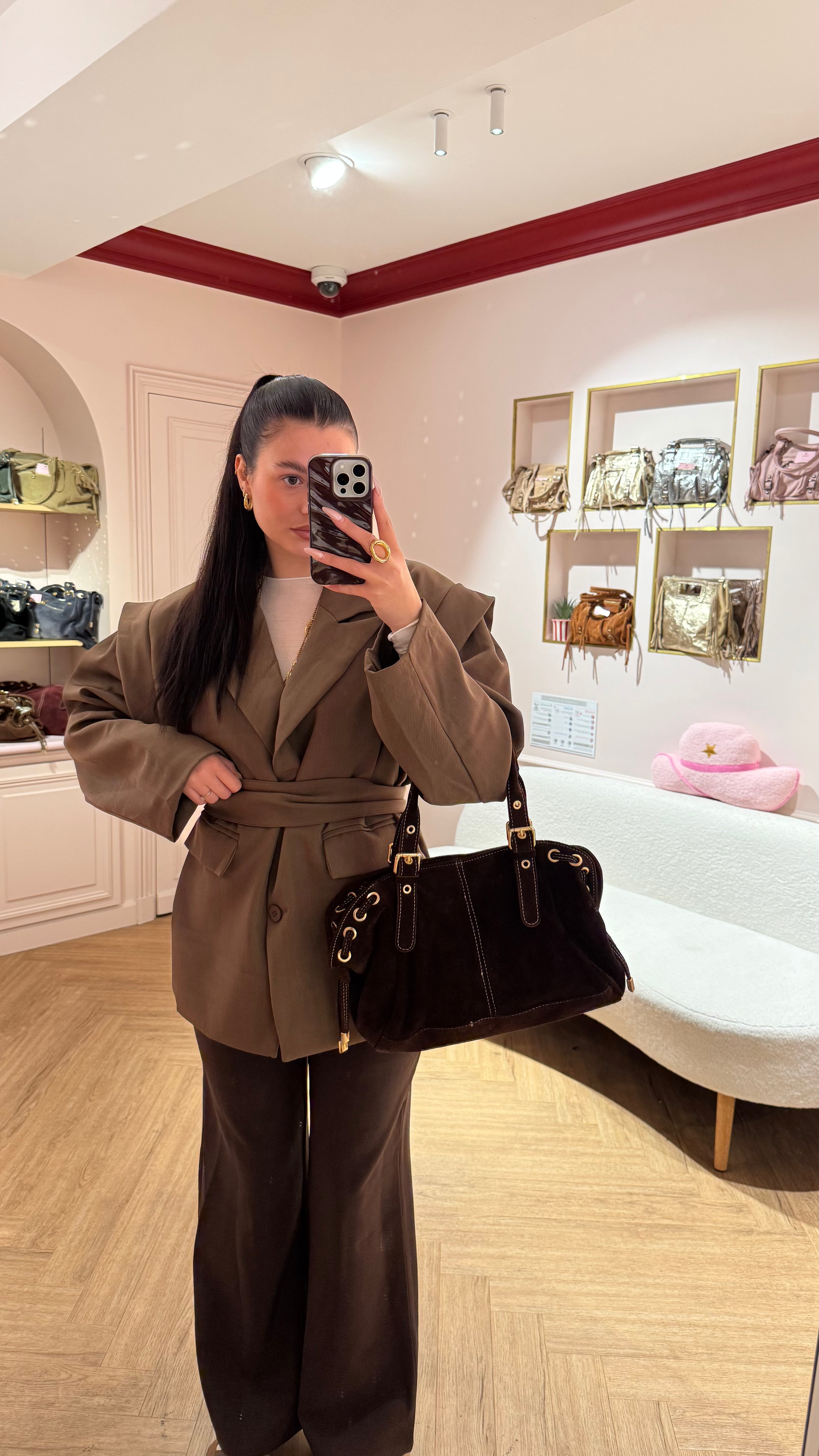 Sac Cuir daim GIGI 🇮🇹