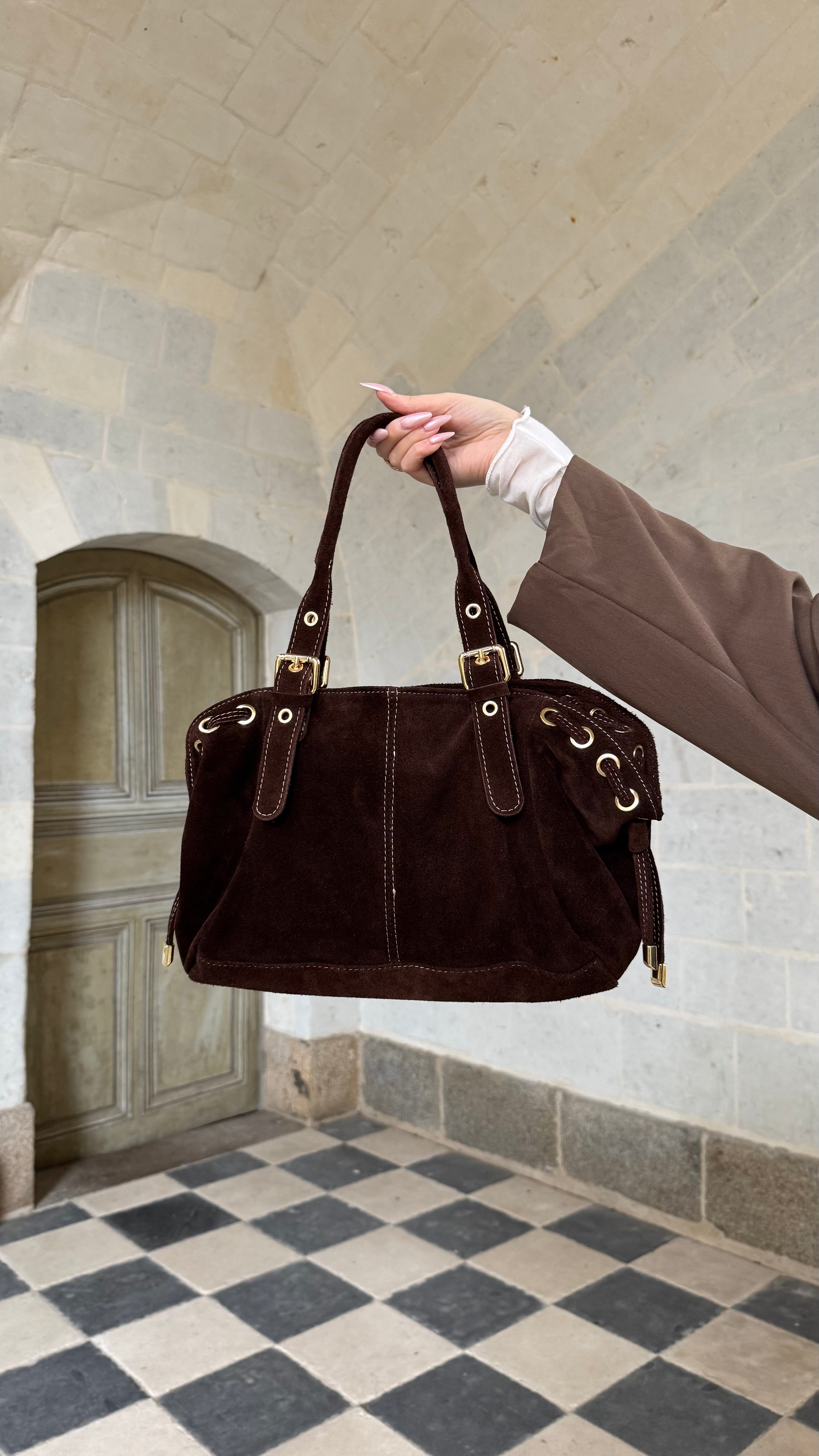Sac Cuir daim GIGI 🇮🇹