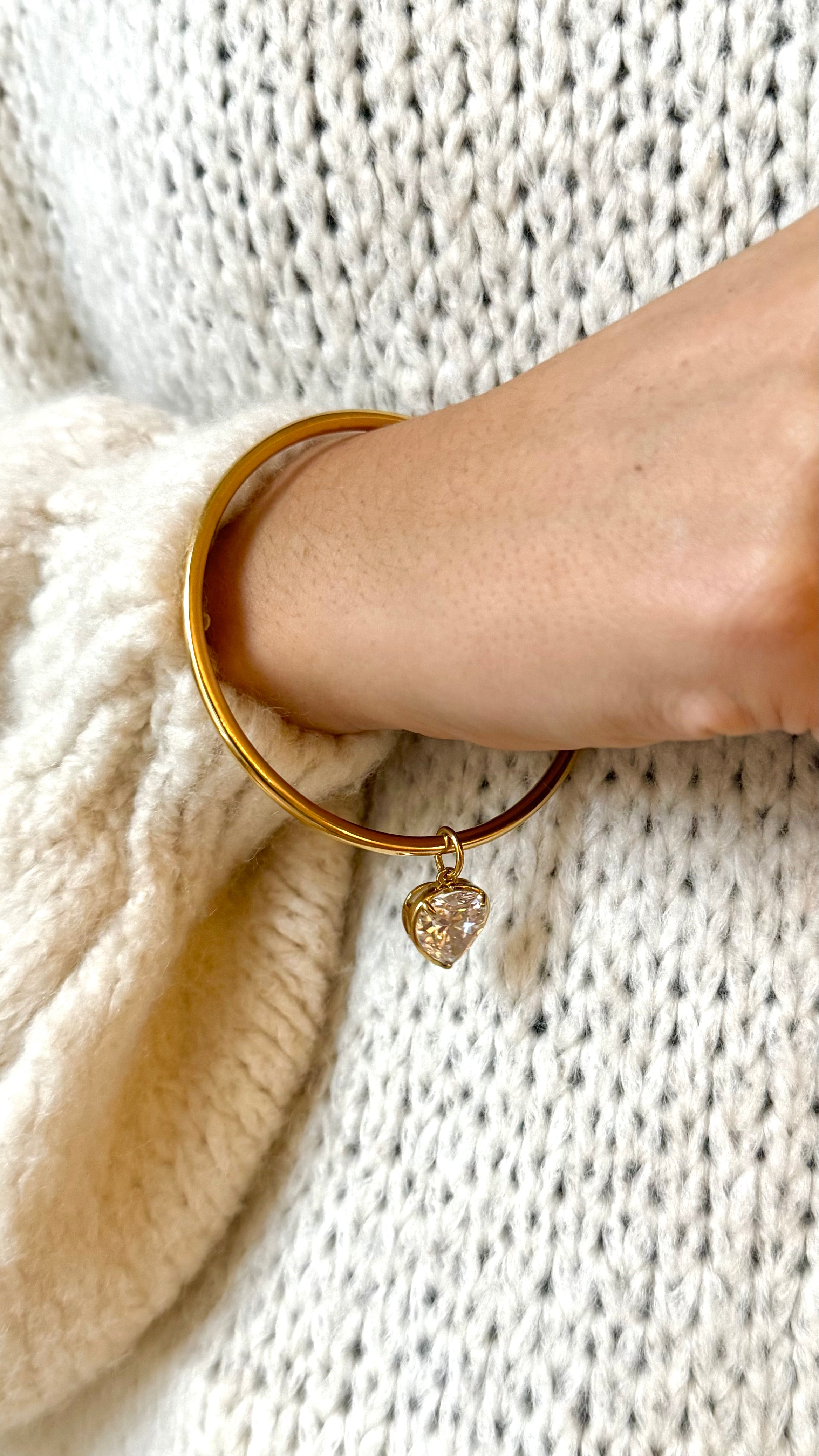 Bracelet Doré HEART