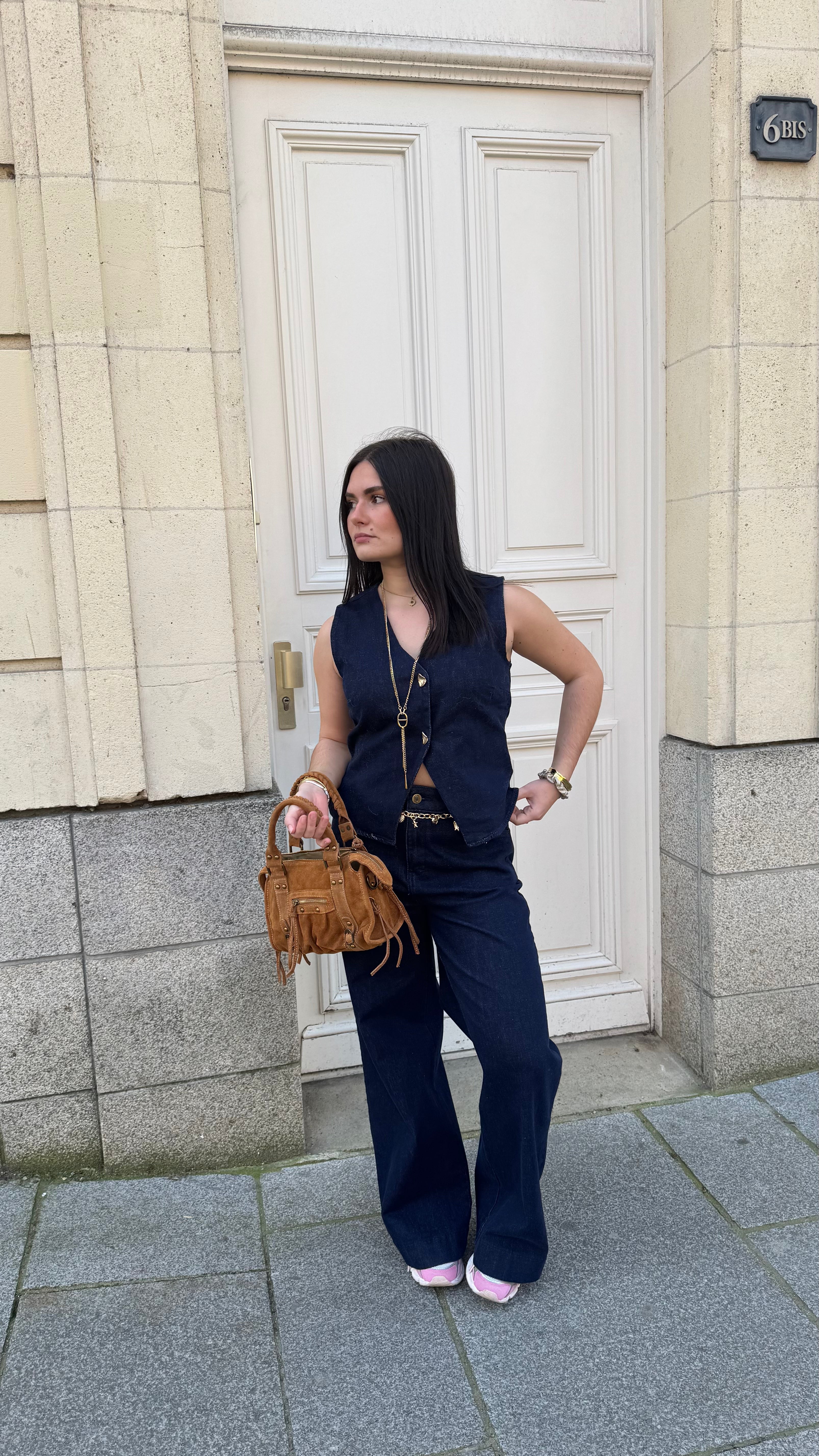 Sac DOLCE small daim 🇮🇹