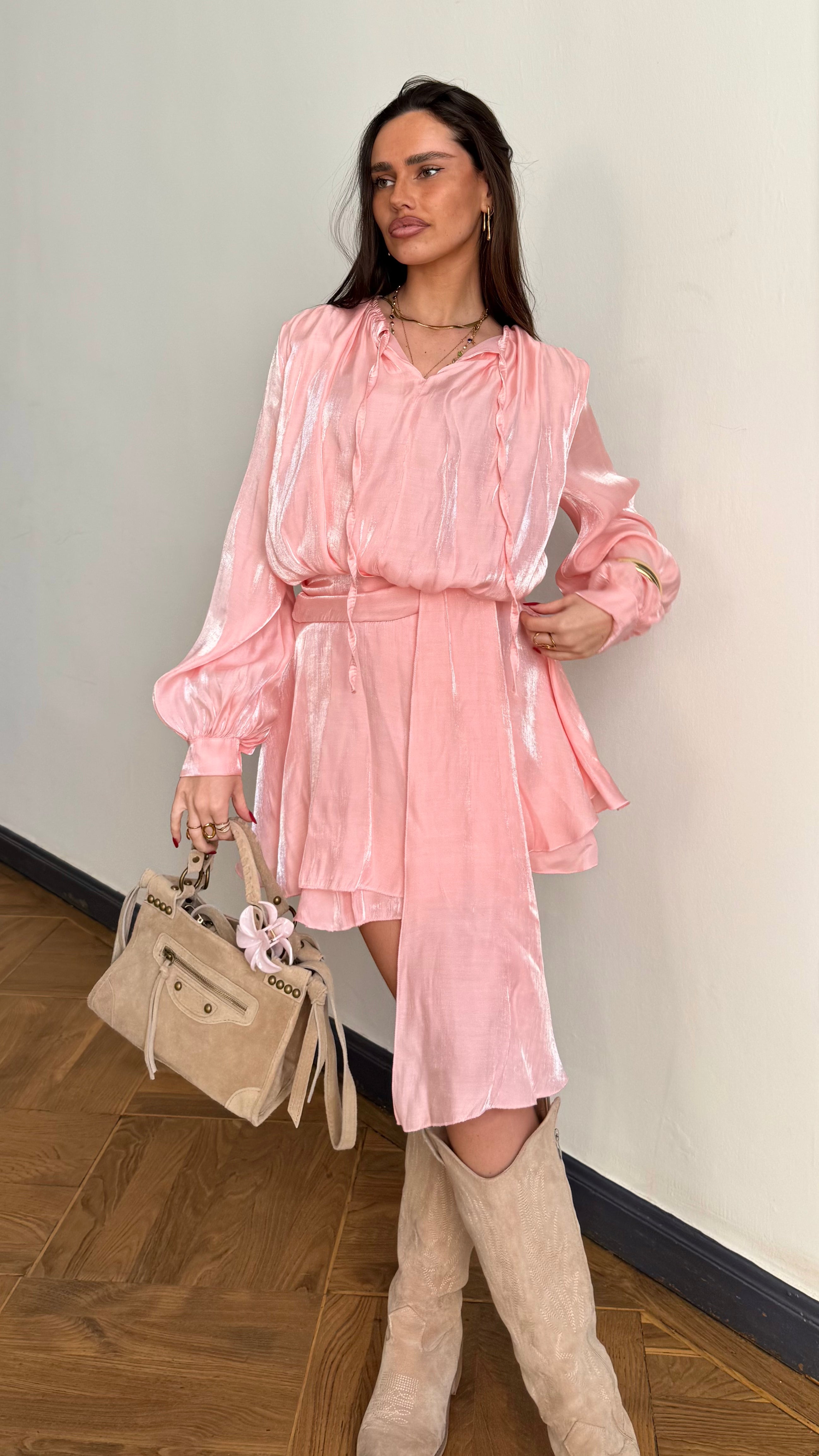Robe ARIELLE rose 🇮🇹