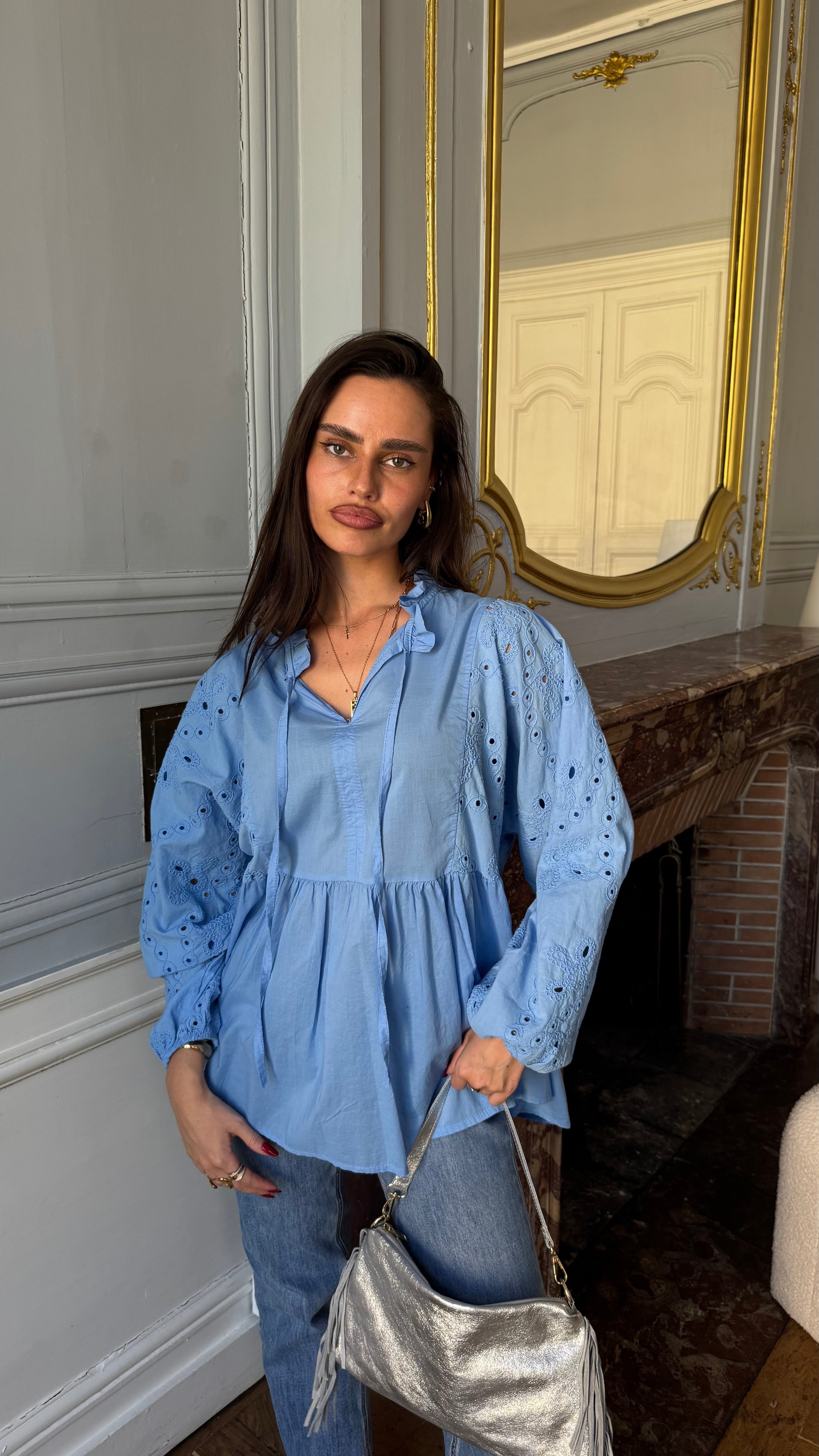 Blouse Broderie SHANA