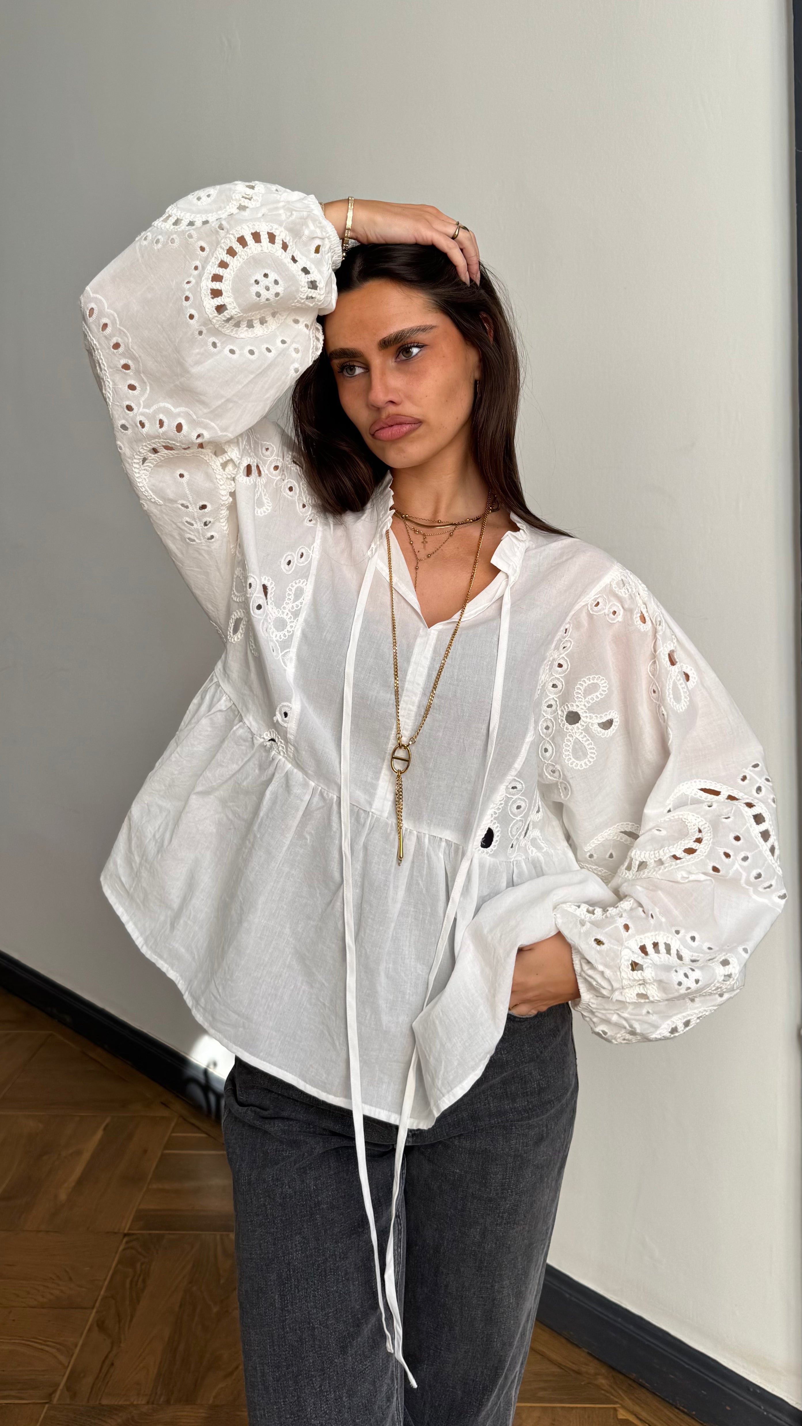 Blouse Broderie SHANA