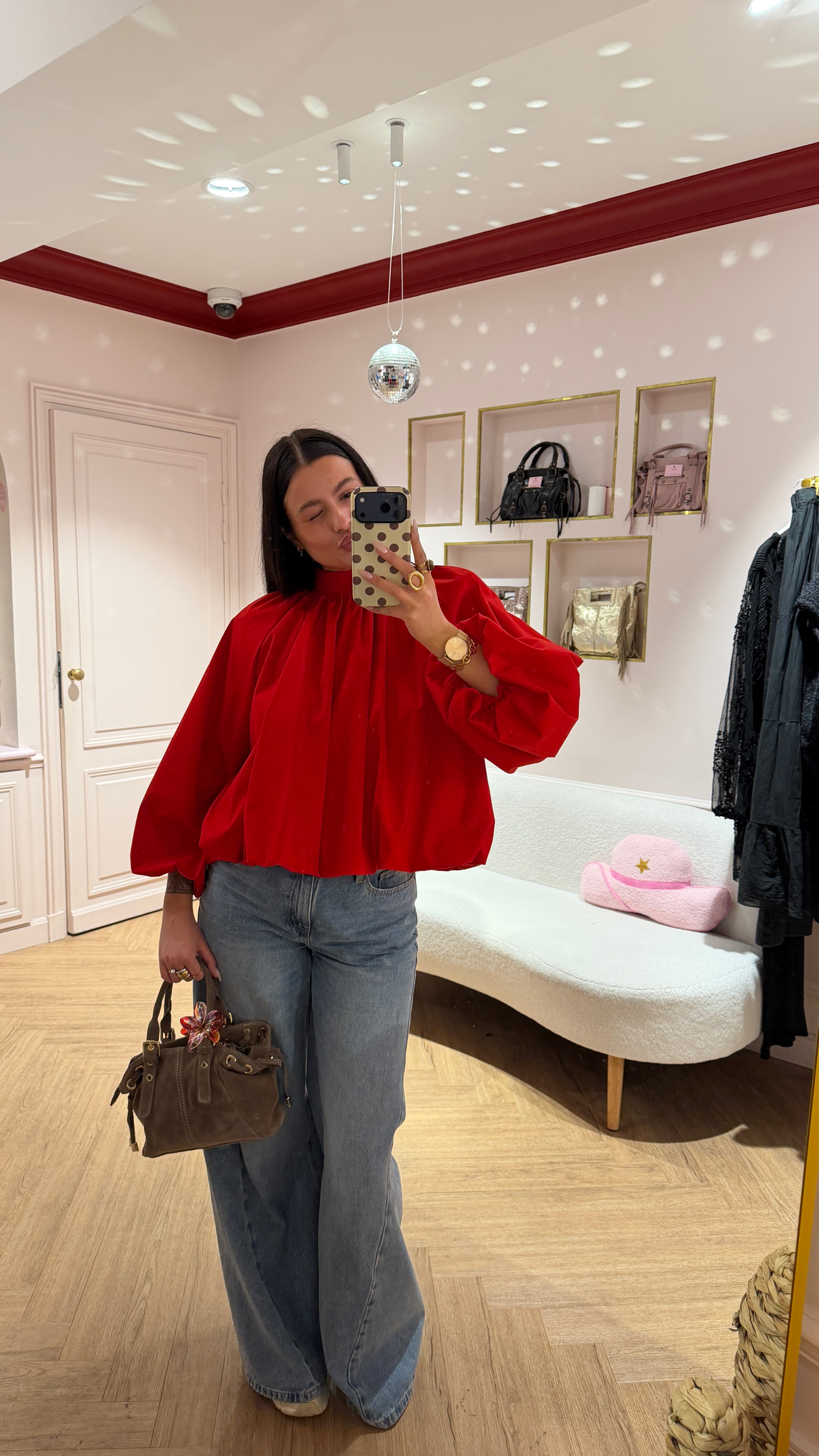 Blouse unie POLINA 🇮🇹
