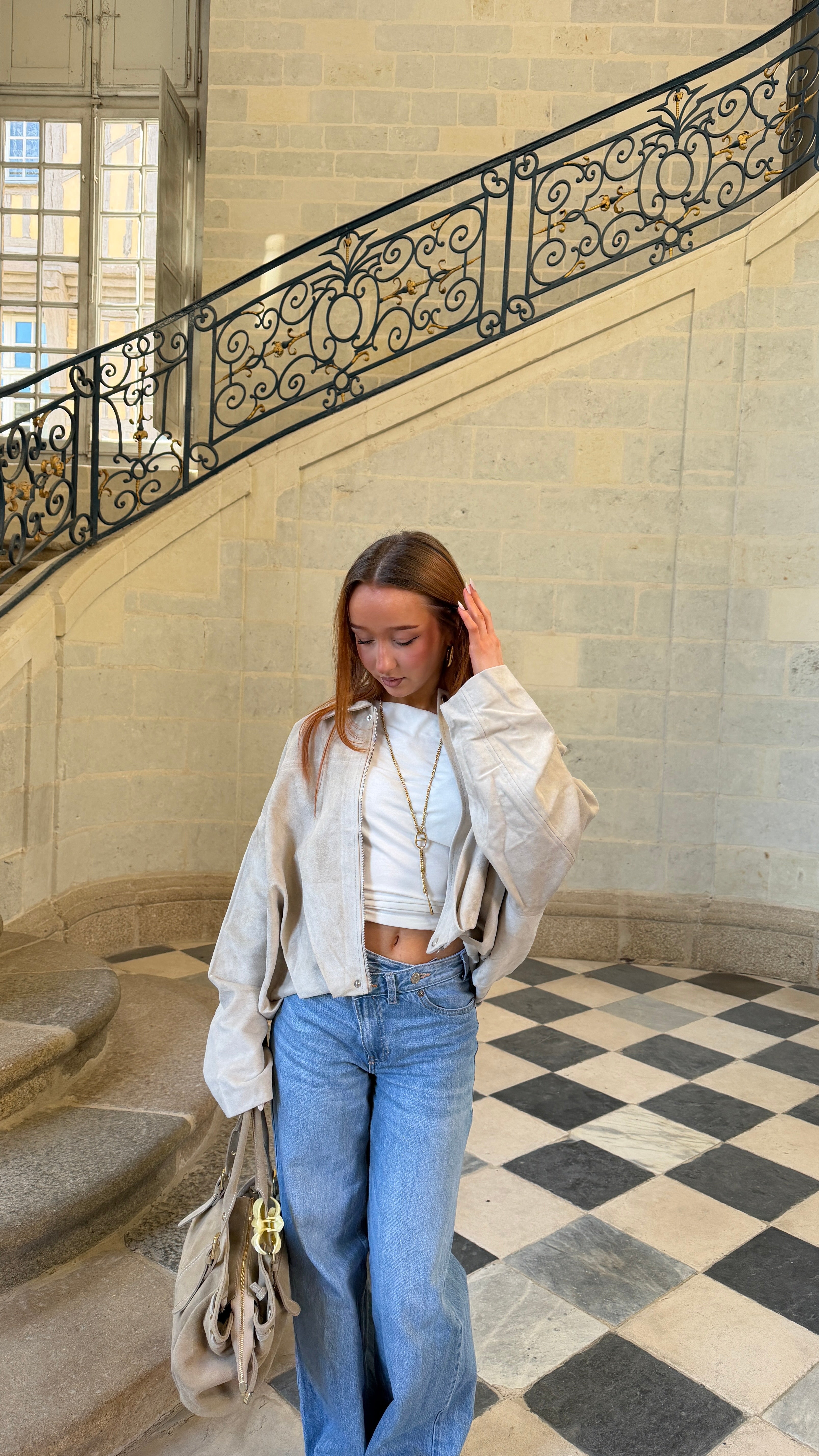Veste ÉBÈNE écru