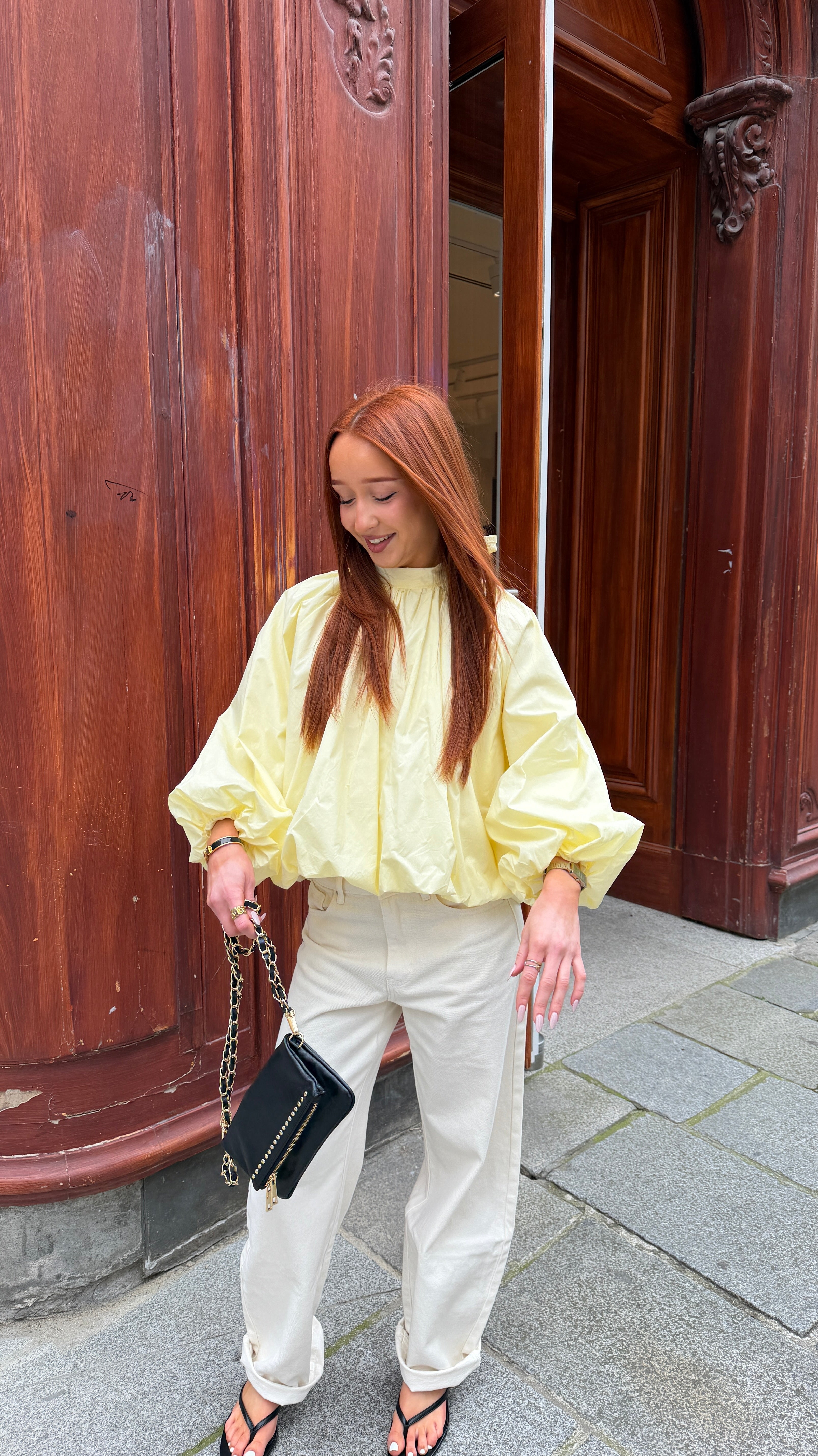 Blouse unie POLINA 🇮🇹
