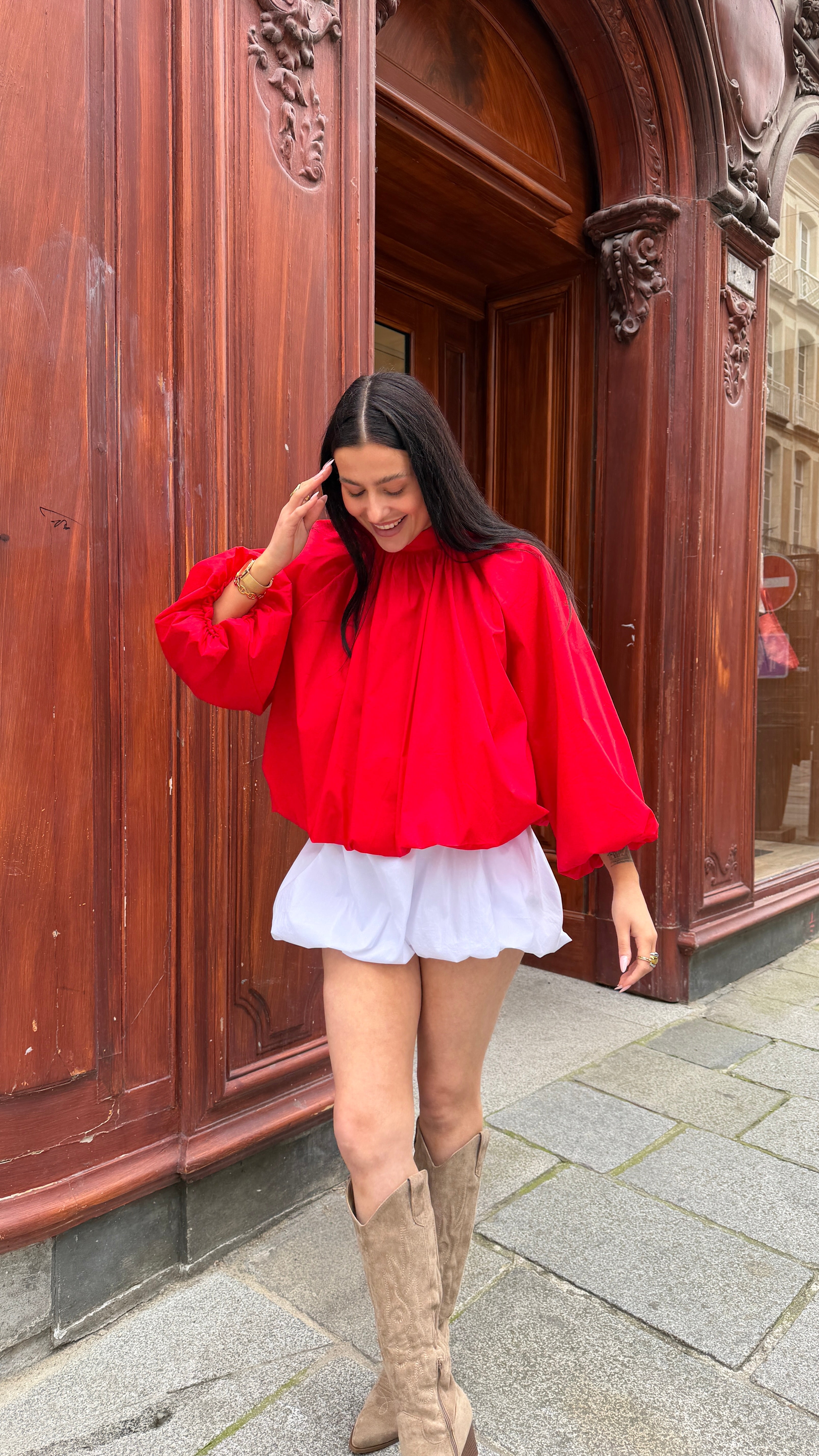 Blouse unie POLINA 🇮🇹