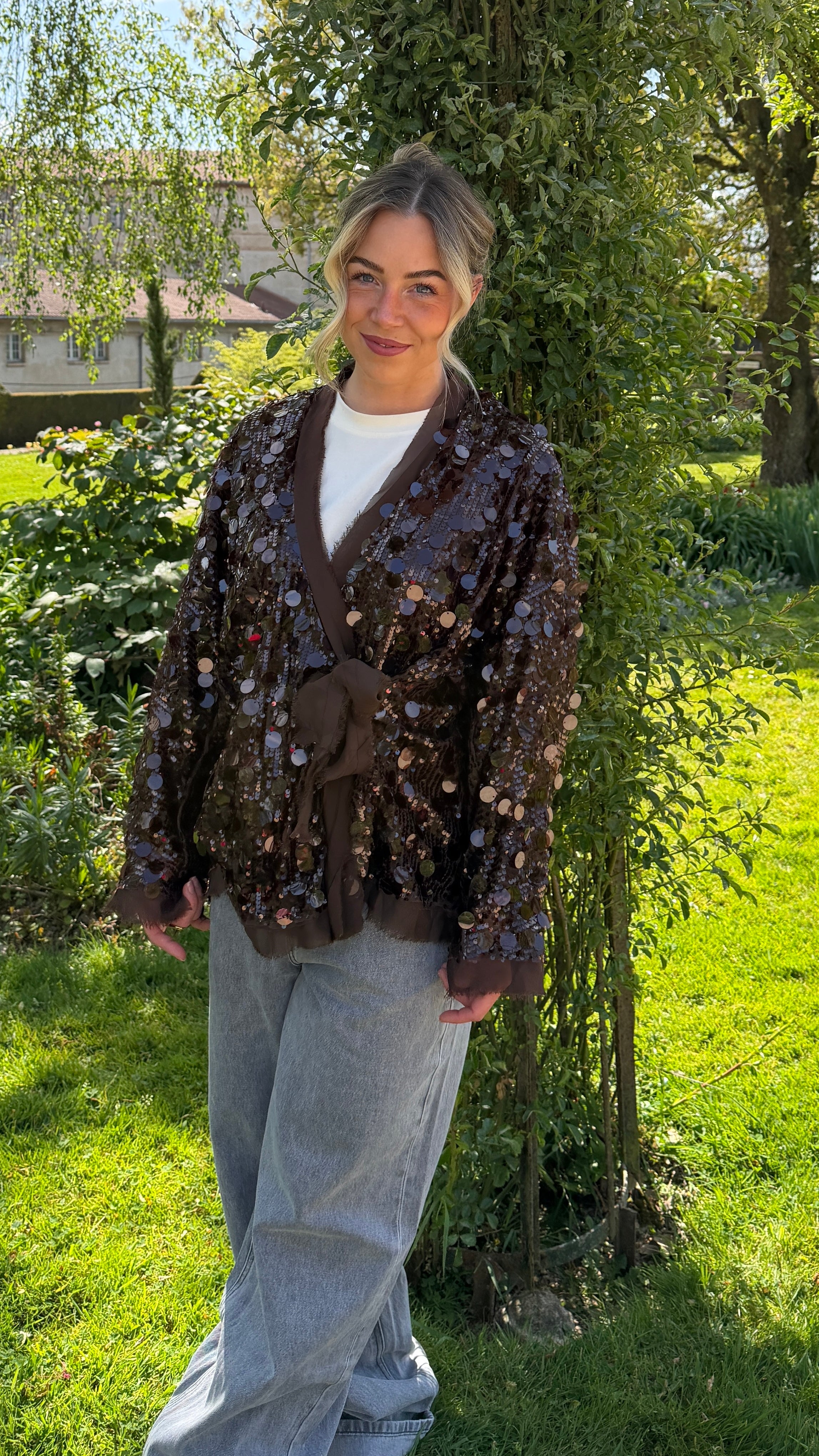 Kimono à sequins IBIZA