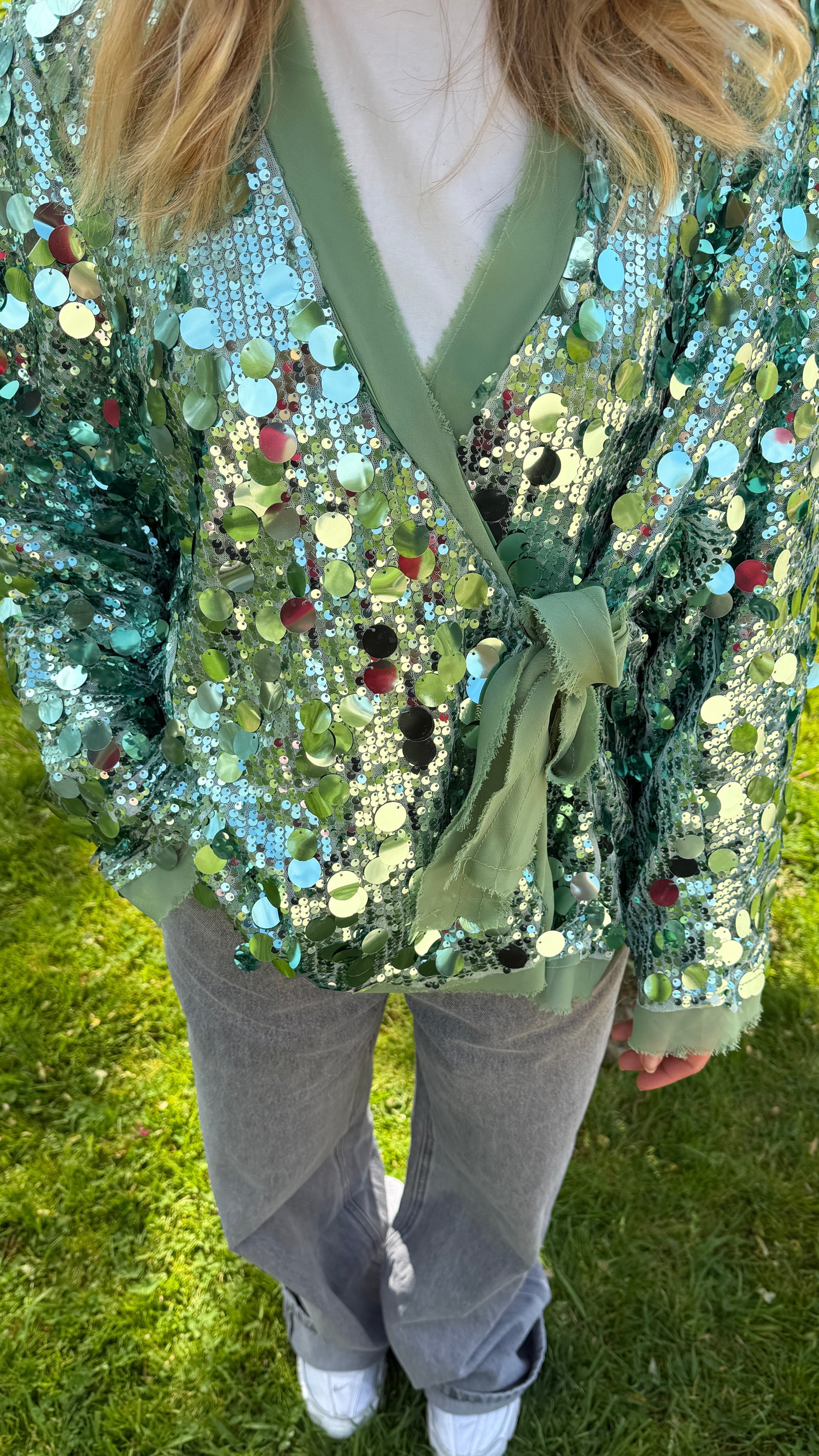 Kimono à sequins IBIZA