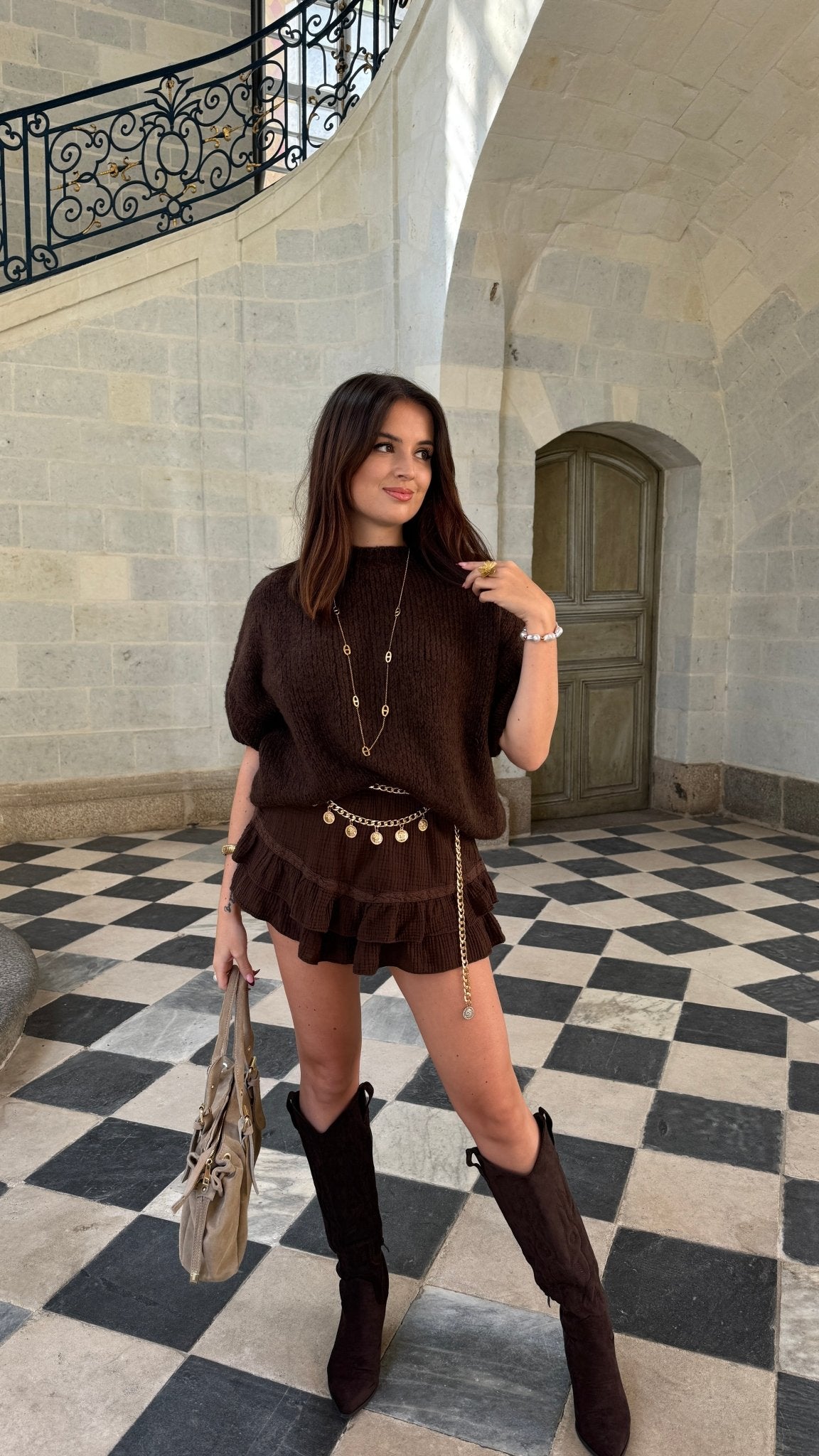 Sac GIGI XL Daim 🇮🇹