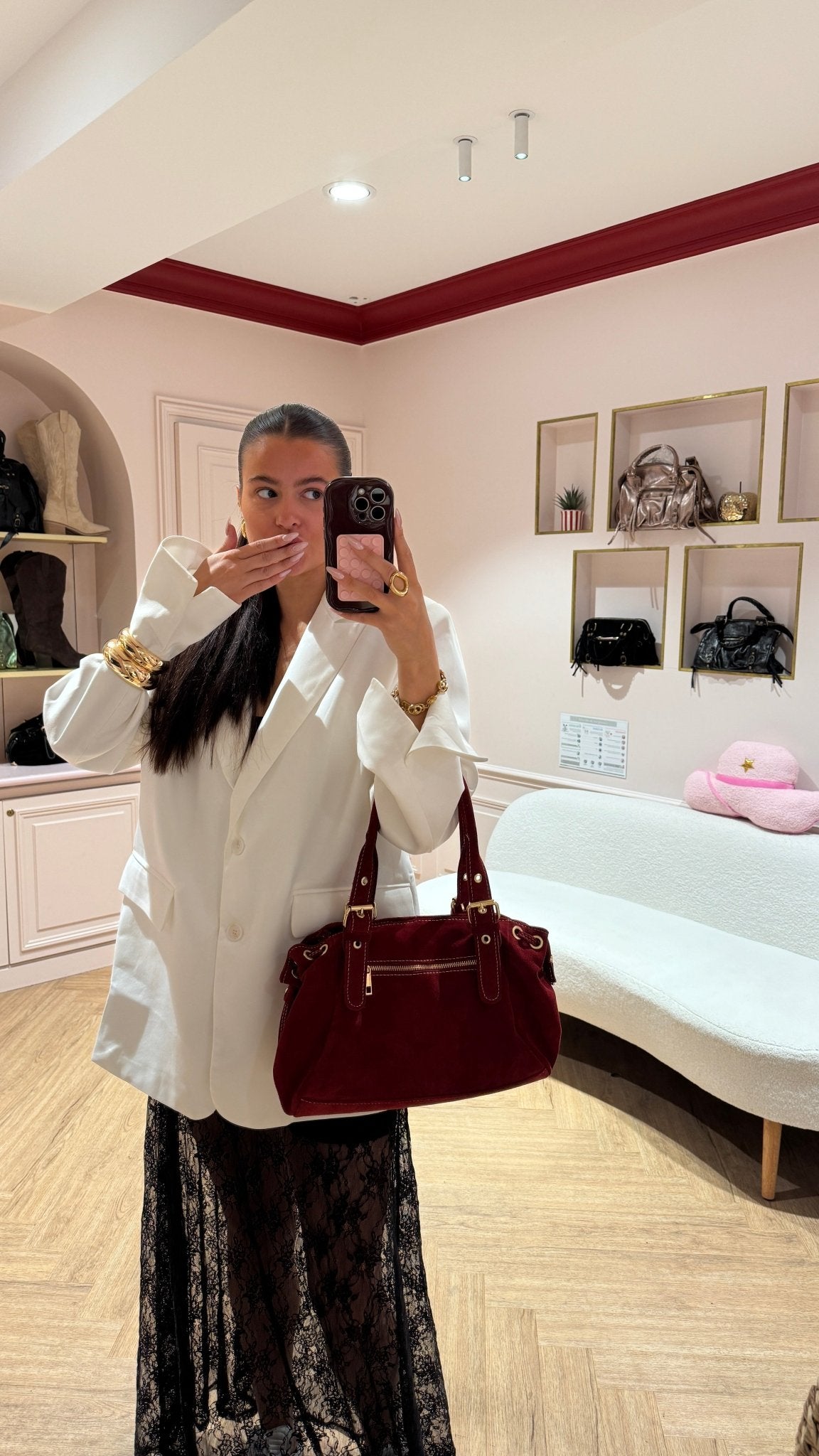 Sac GIGI XL Daim 🇮🇹