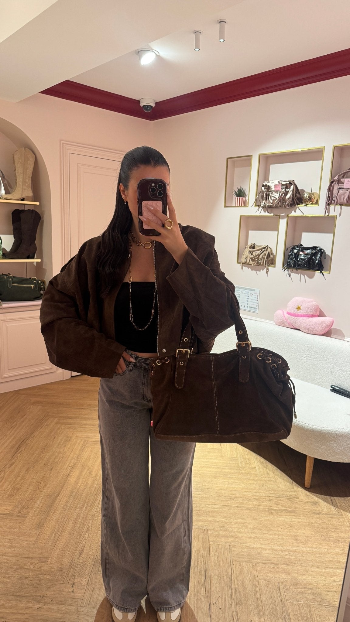 Sac GIGI XL Daim 🇮🇹