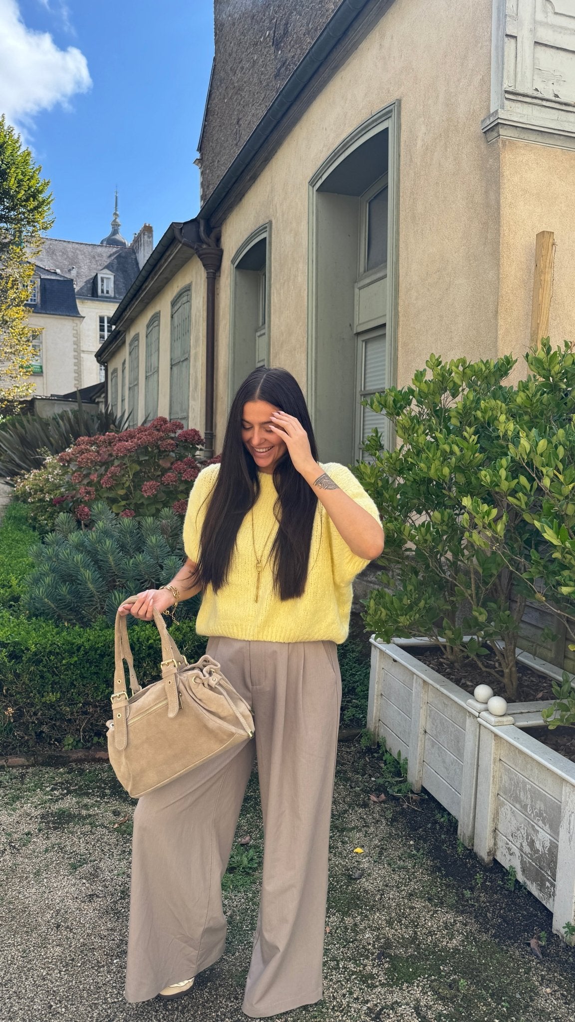 Sac GIGI XL Daim 🇮🇹