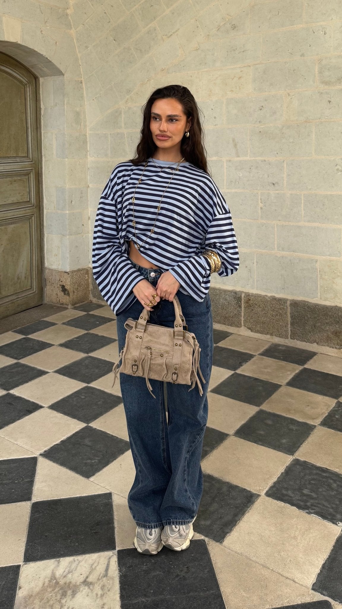 T-shirt marinière manches longues 🇮🇹