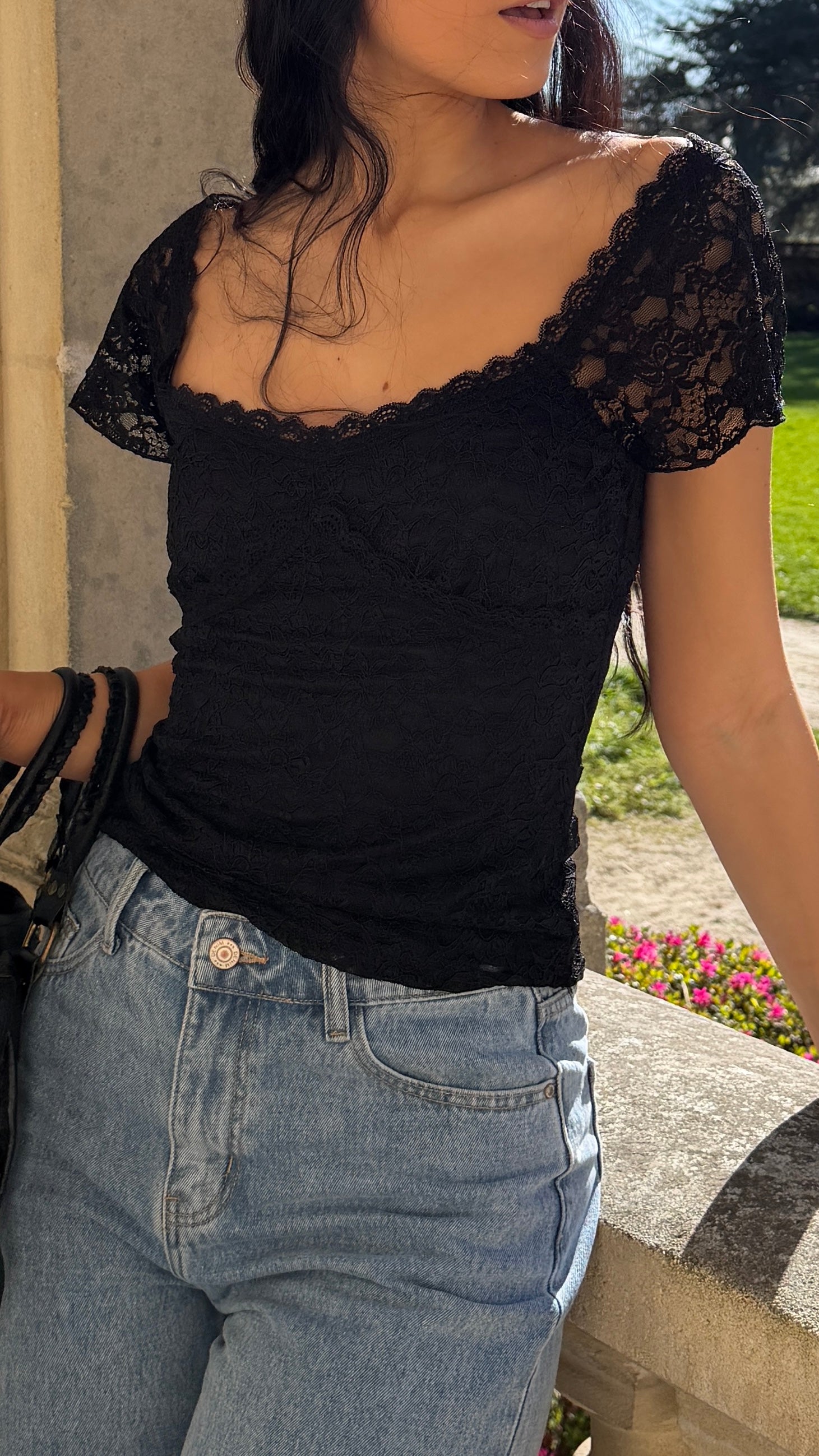 Top Dentelle PONCHE